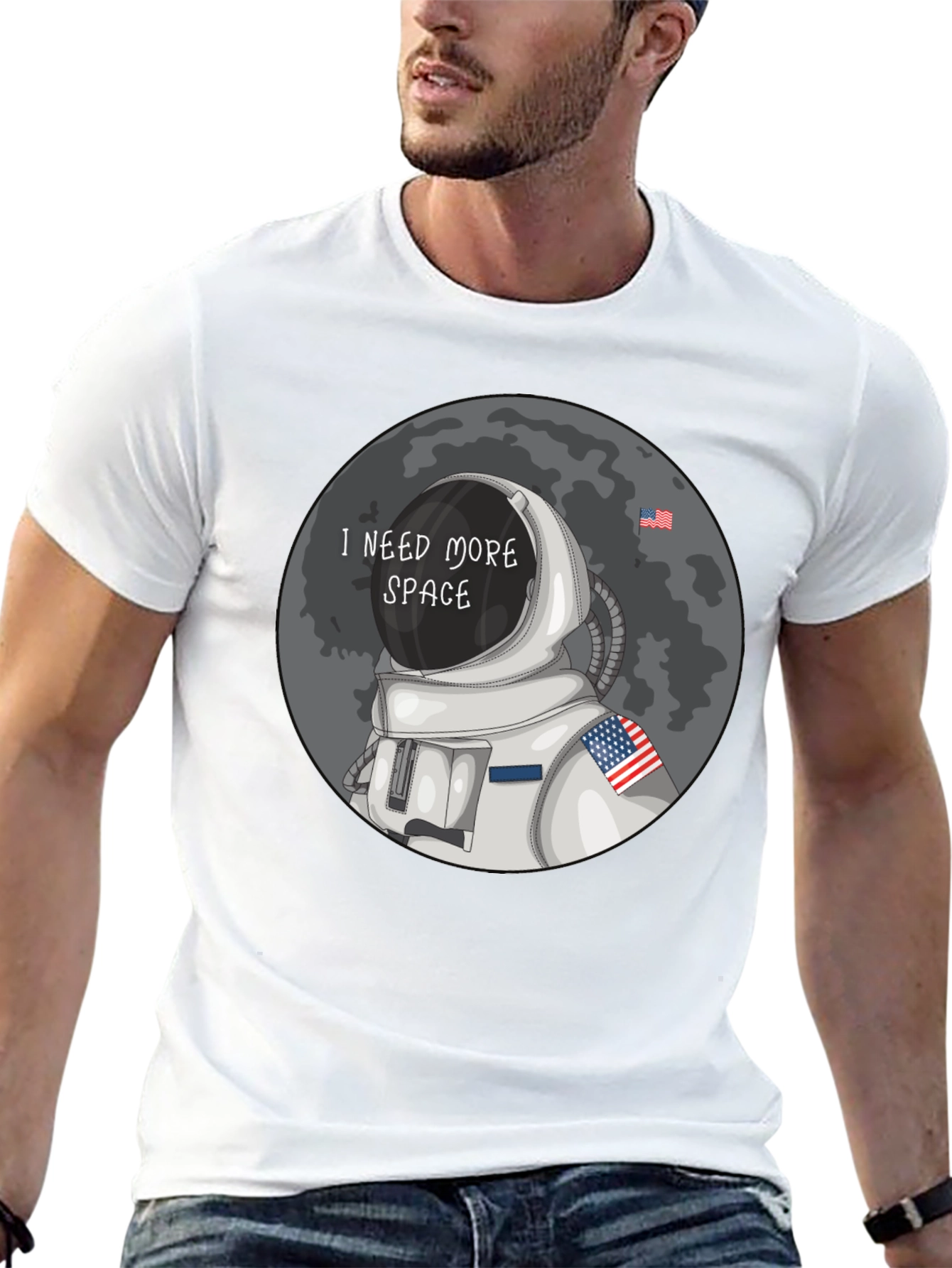 I Need More Space T-Shirt - Astronaut Design