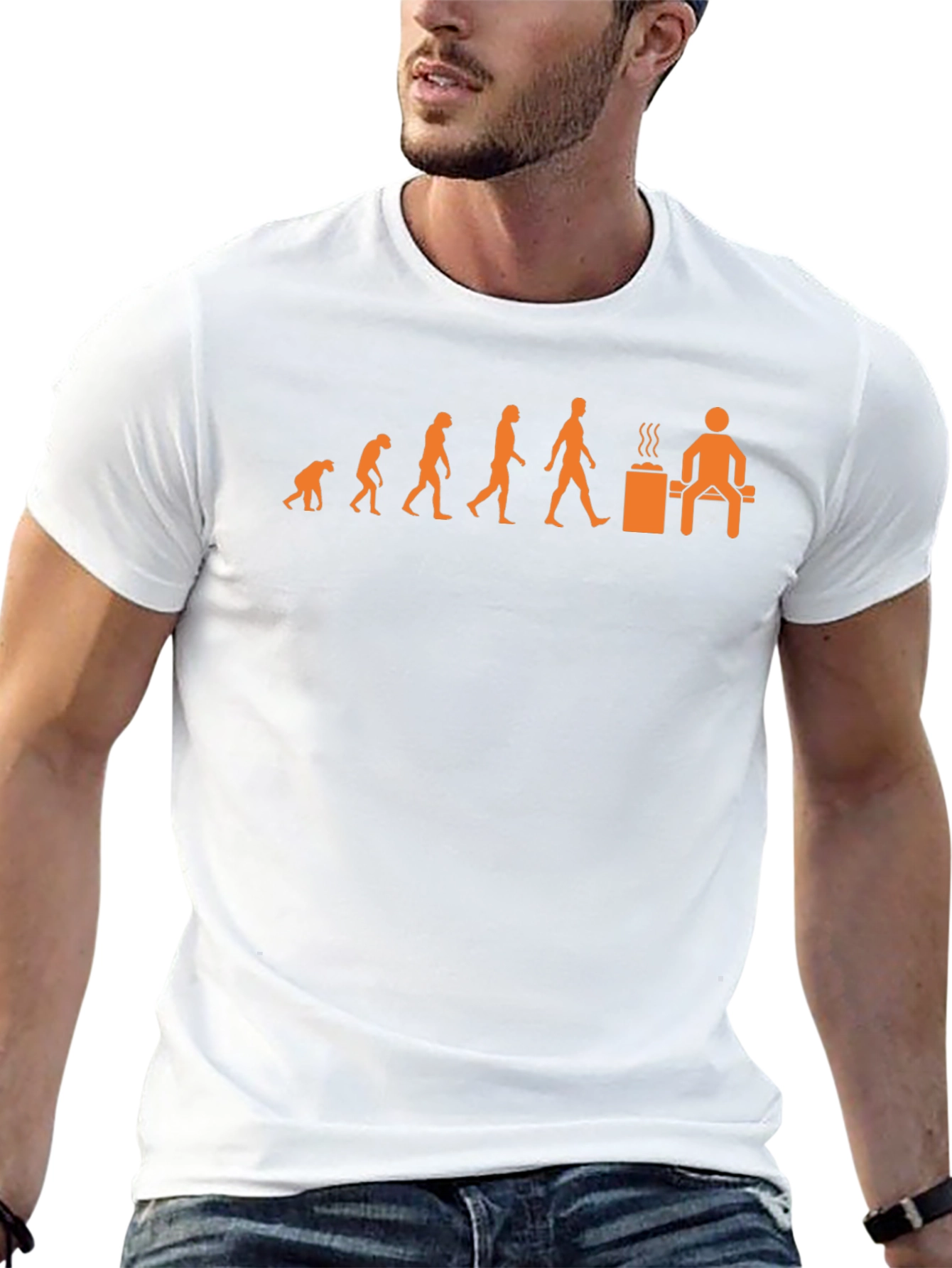 Evolution Sauna Funny T-Shirt