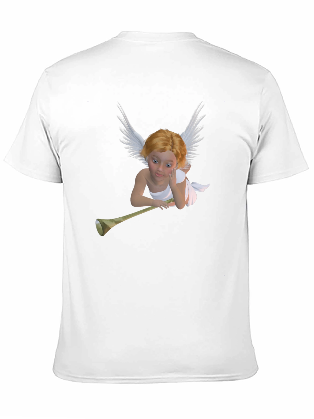 Angel Trumpet Black T-Shirt