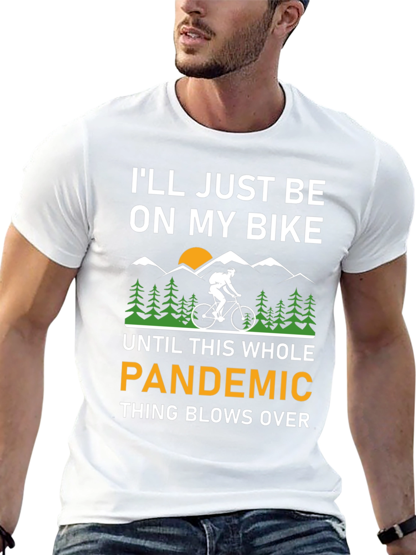 Bike Lover Pandemic T-Shirt