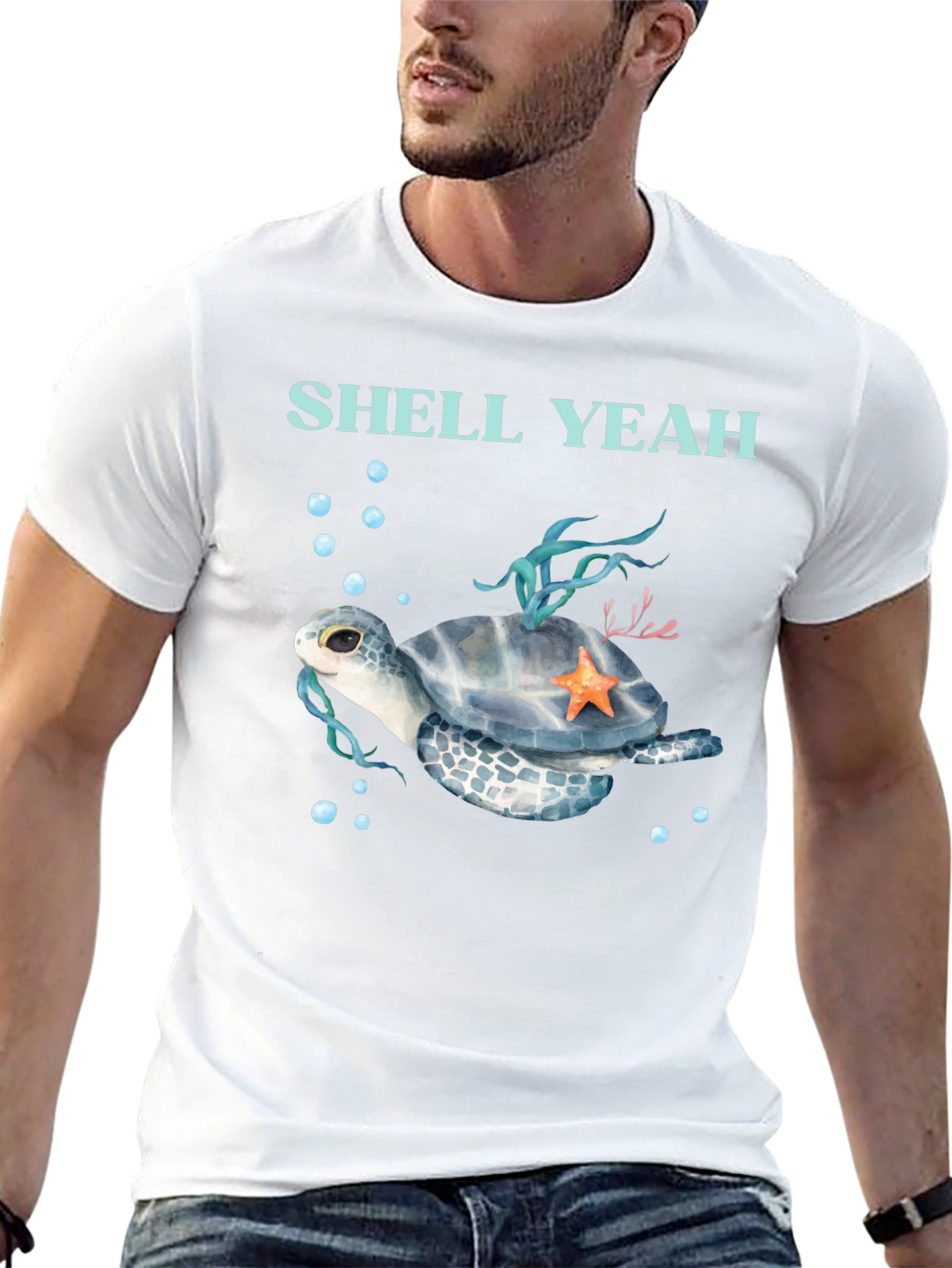 Shell Yeah Turtle Graphic Tee
