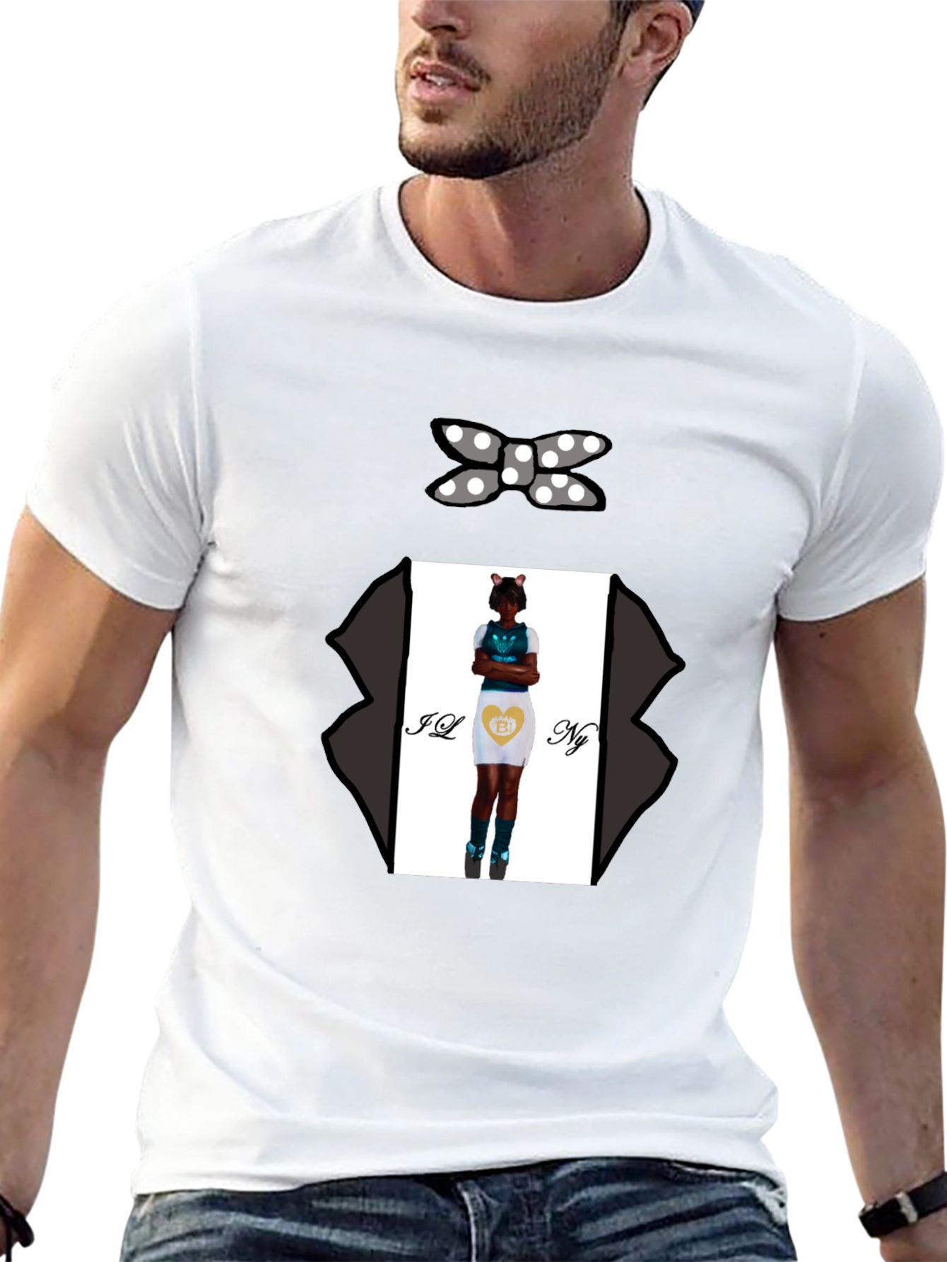 Novelty Graphic Print Tee