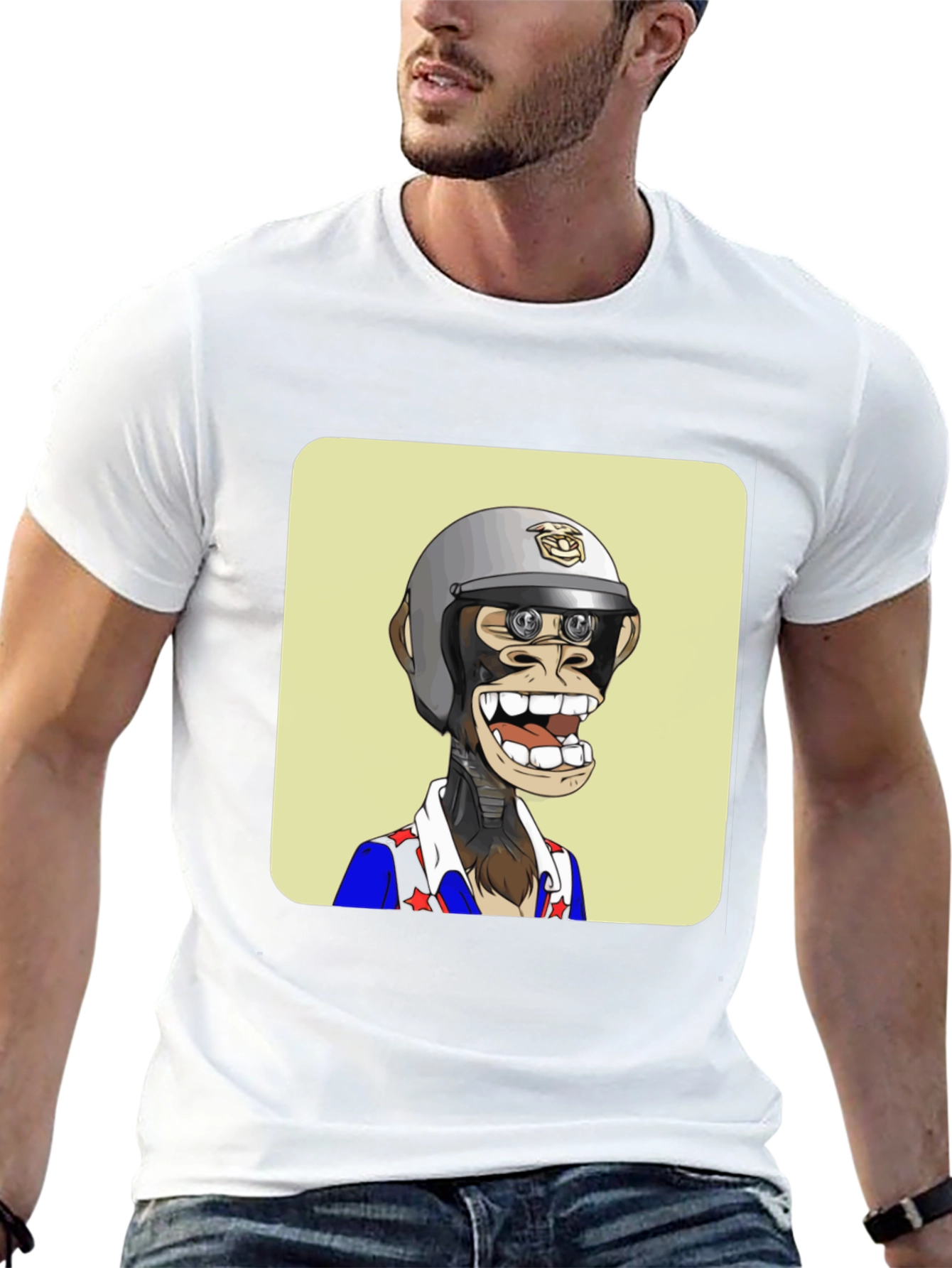 Ape NFT Graphic T-Shirt - Unique Design