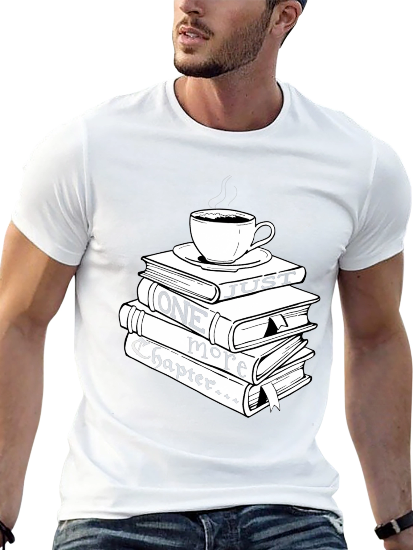 Book Lovers Tee: Just One More Chapter