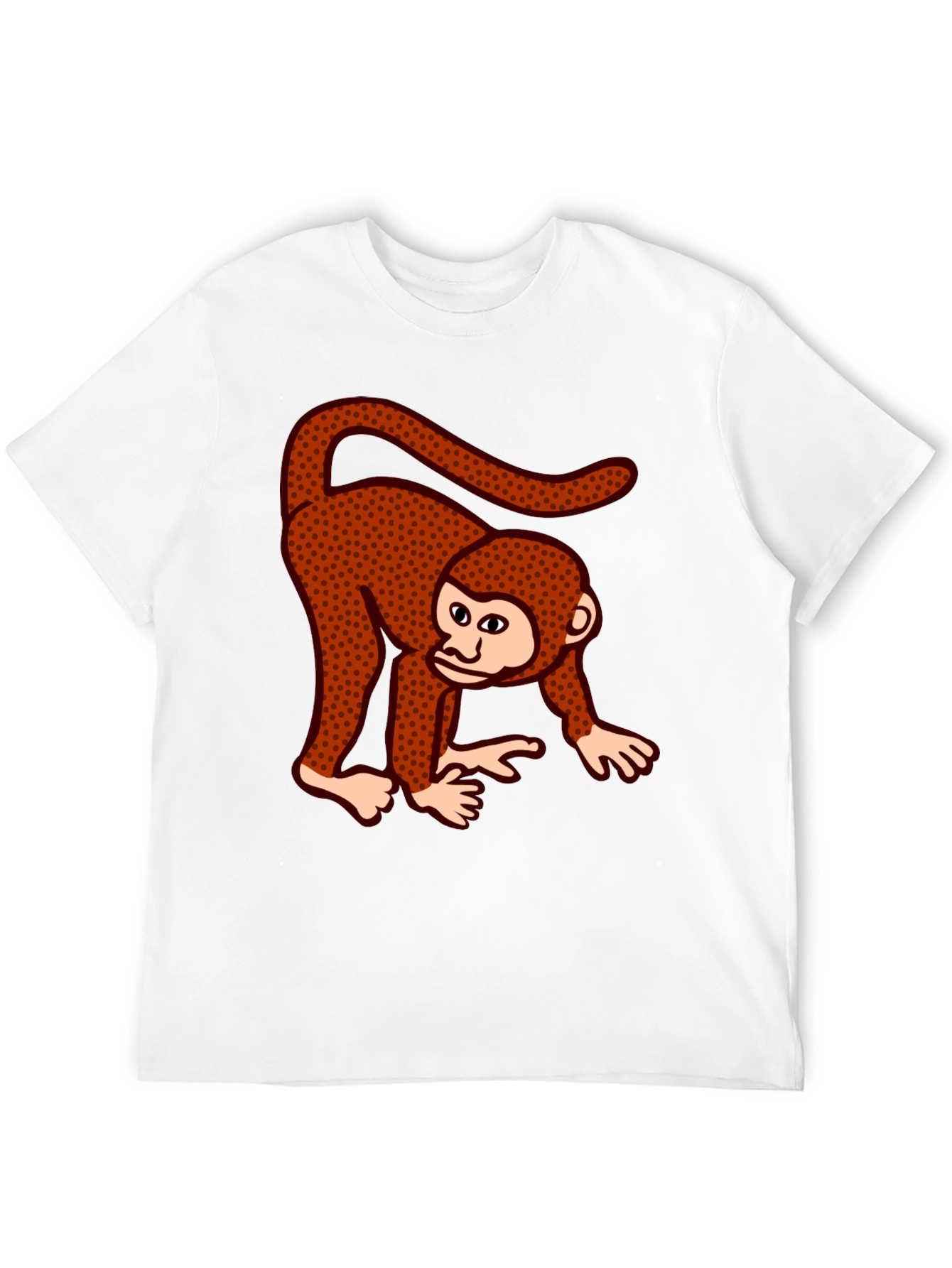 Funky Monkey Graphic T-Shirt - Casual Black Tee