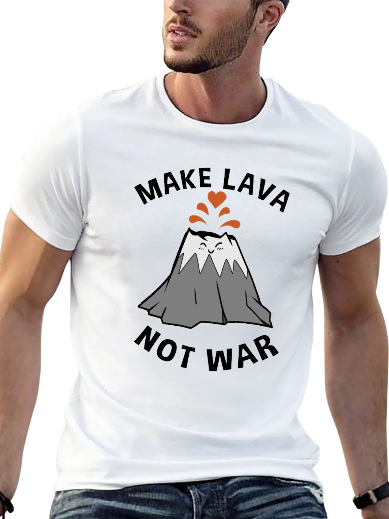 Make Lava Not War T-Shirt