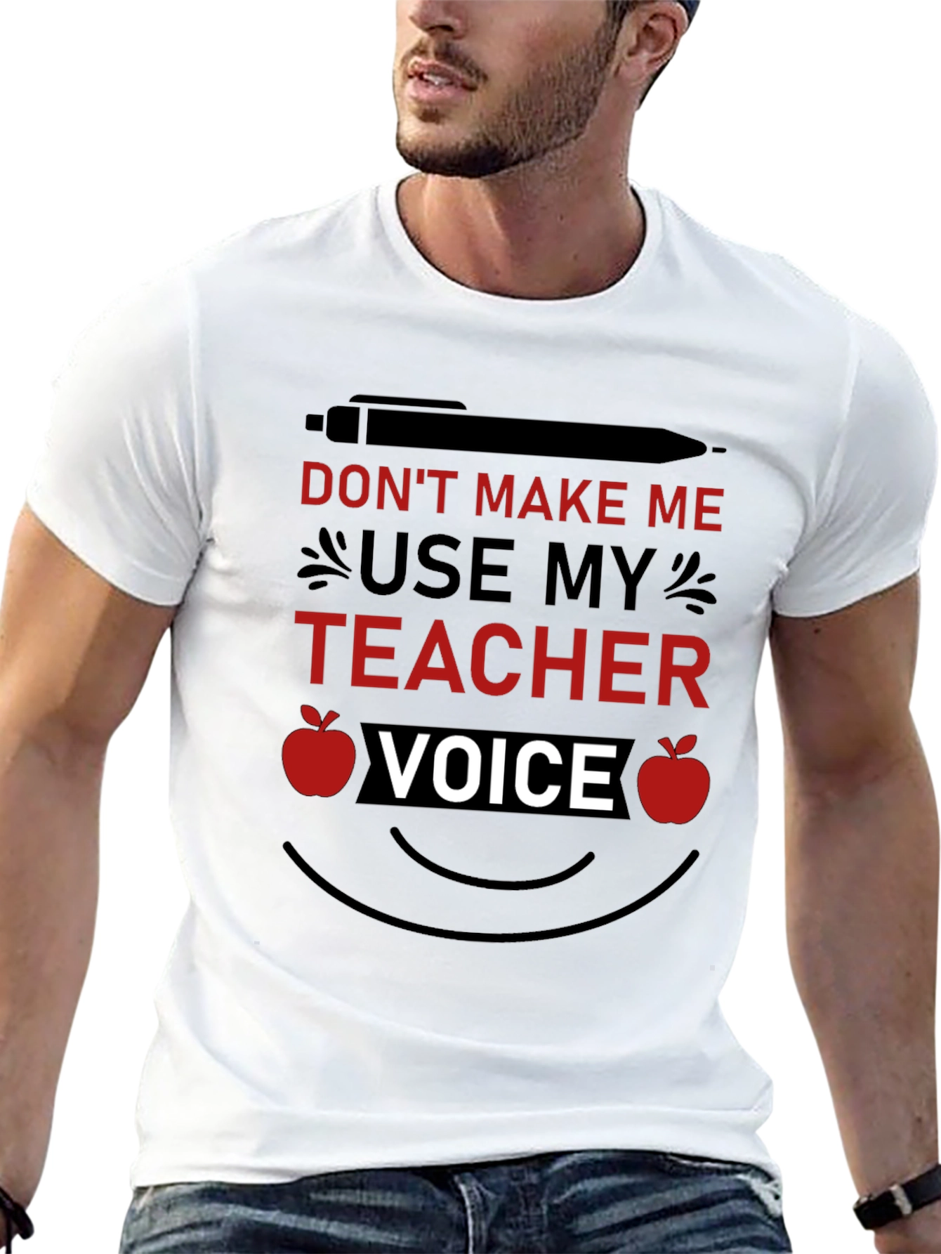 Funny Teacher Voice T-Shirt
