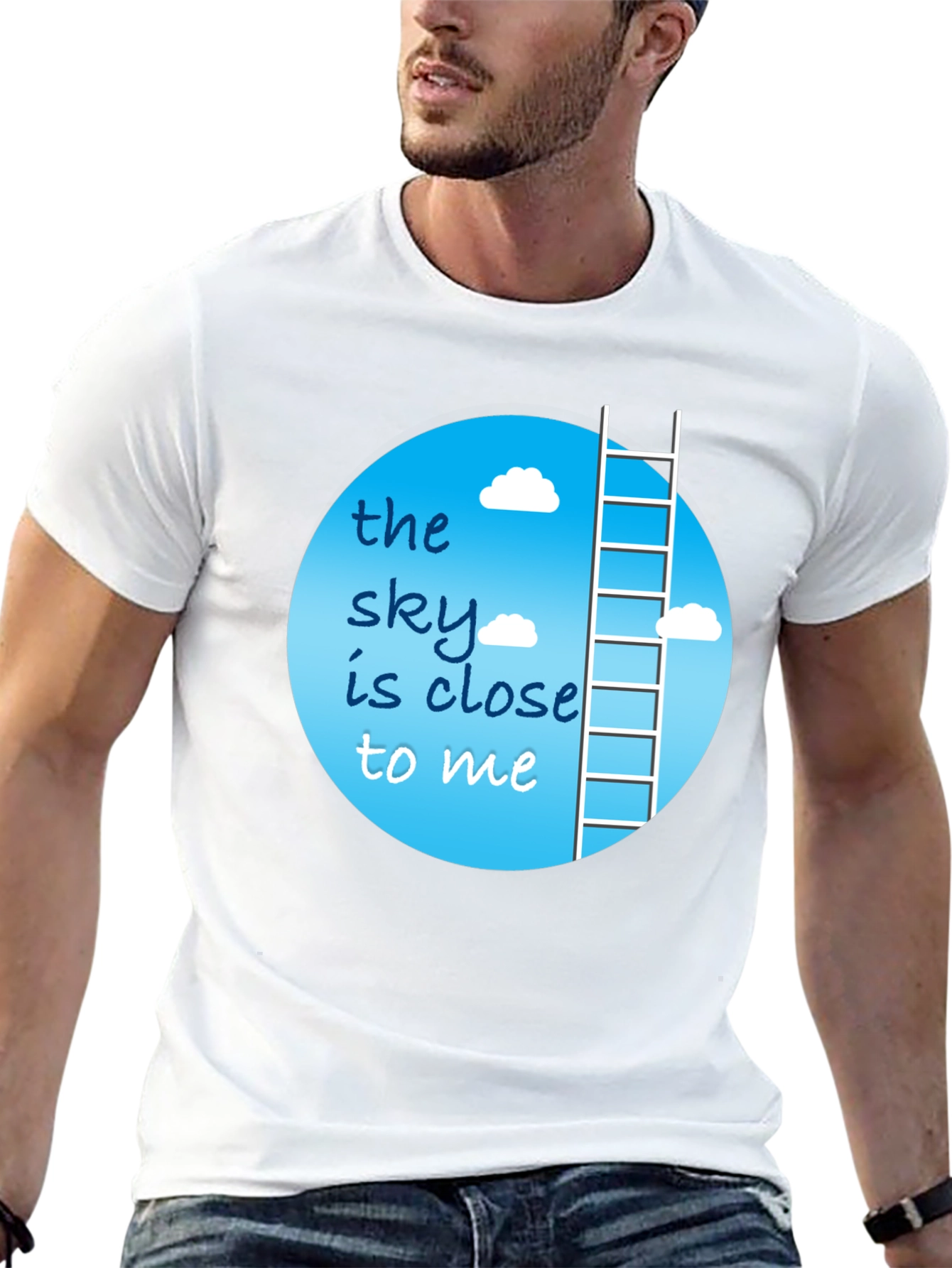 Skys Close to Me Graphic T-Shirt