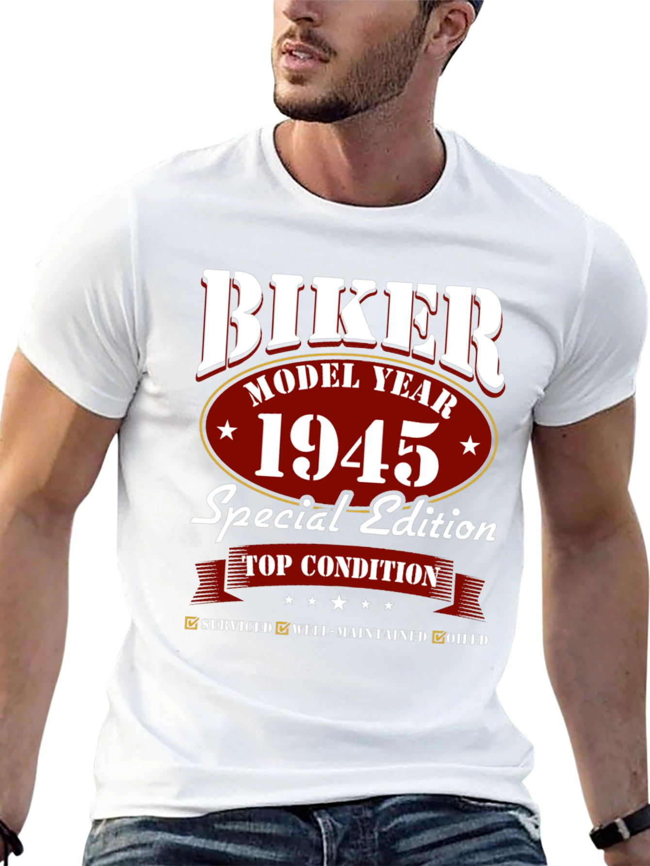 Biker Model Year 1945 Special Edition T-Shirt