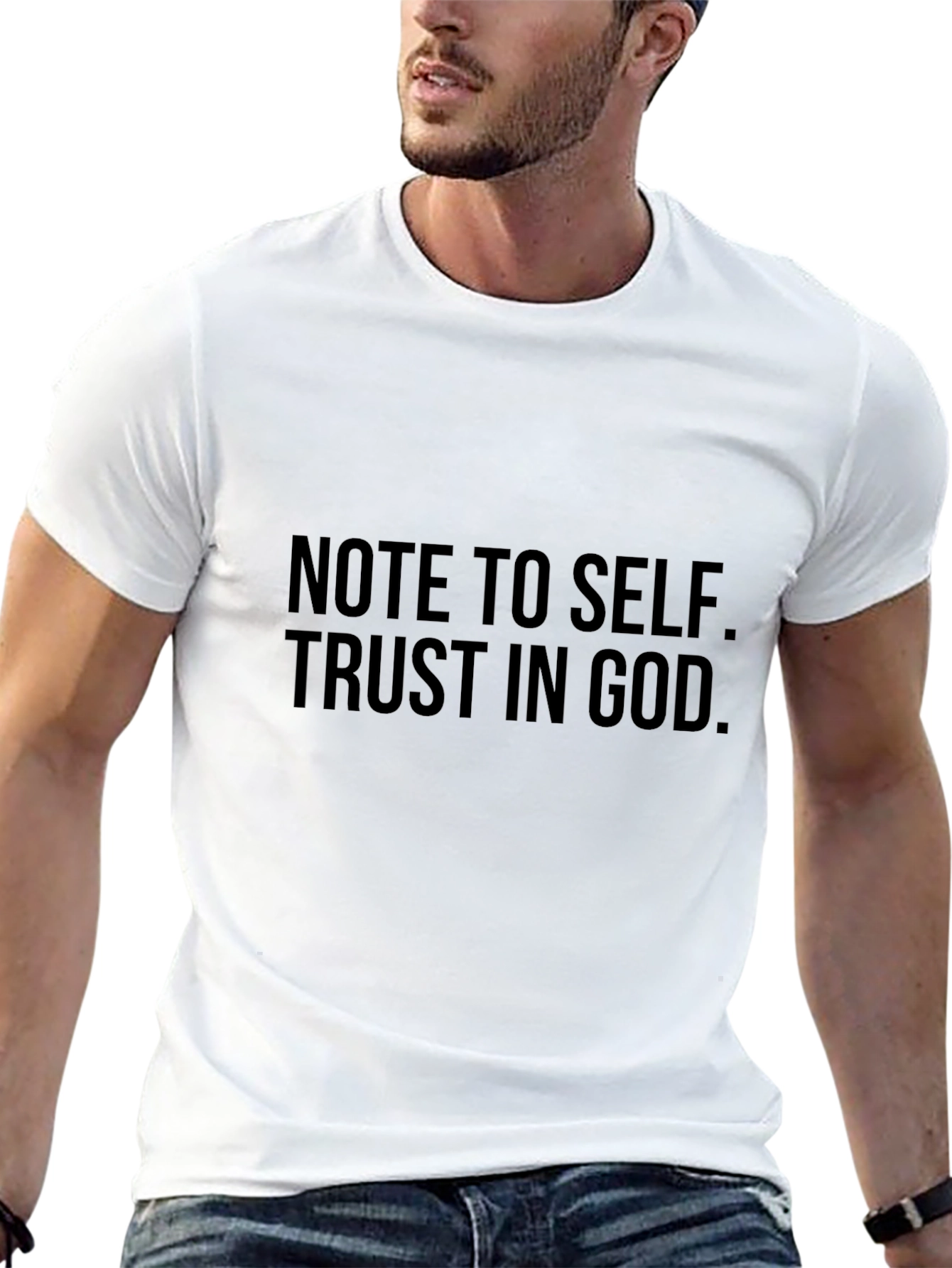 Trust in God Graphic Tee - Black