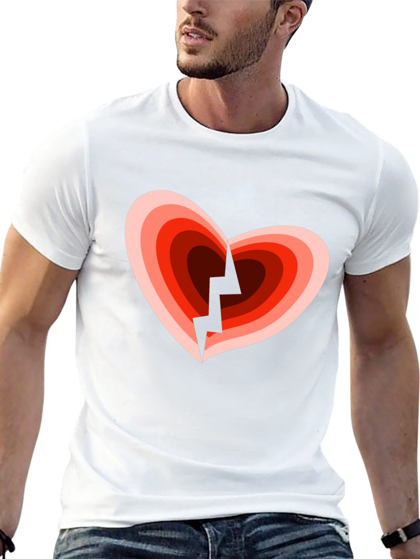 Broken Heart Graphic T-Shirt