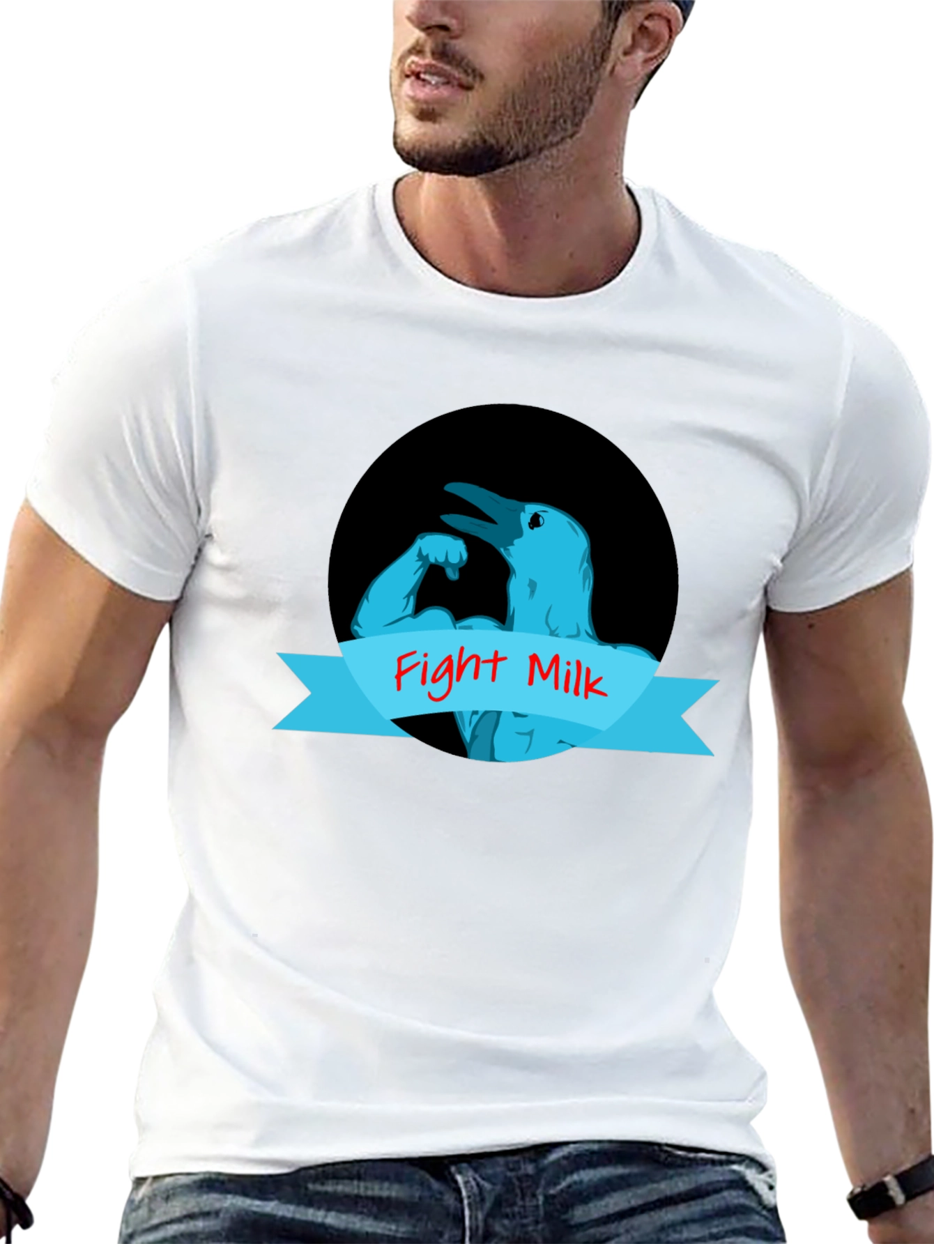 Fight Milk Crow T-Shirt