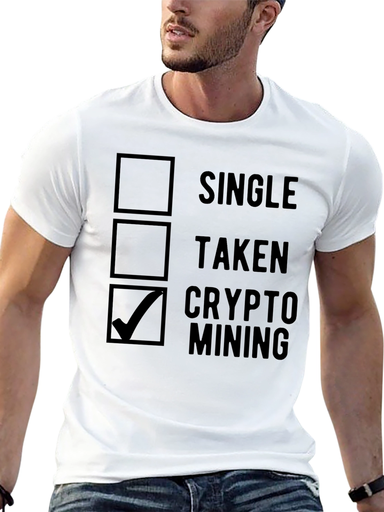 Crypto Mining T-Shirt - Single Taken Mining