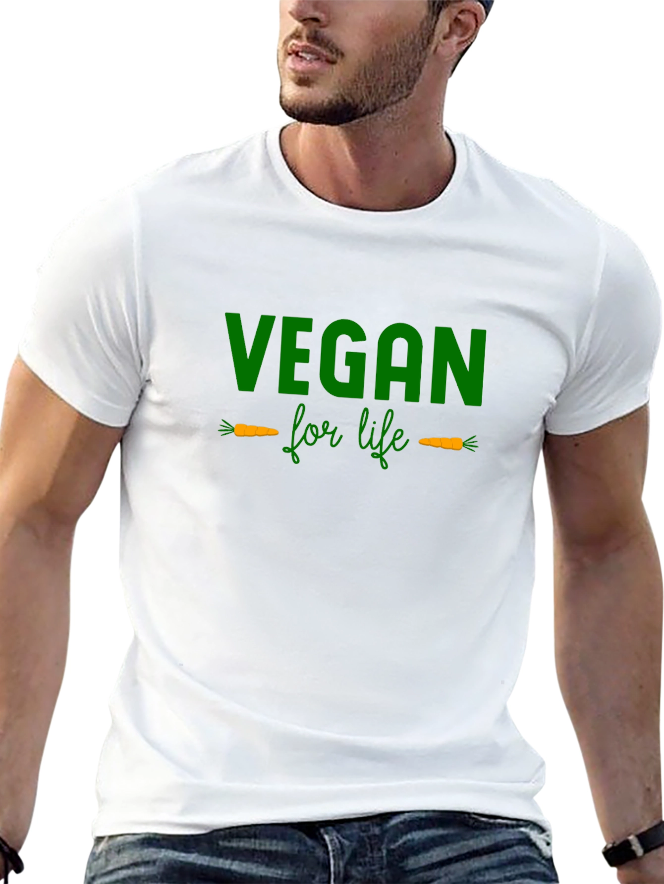 Vegan for Life Graphic Tee