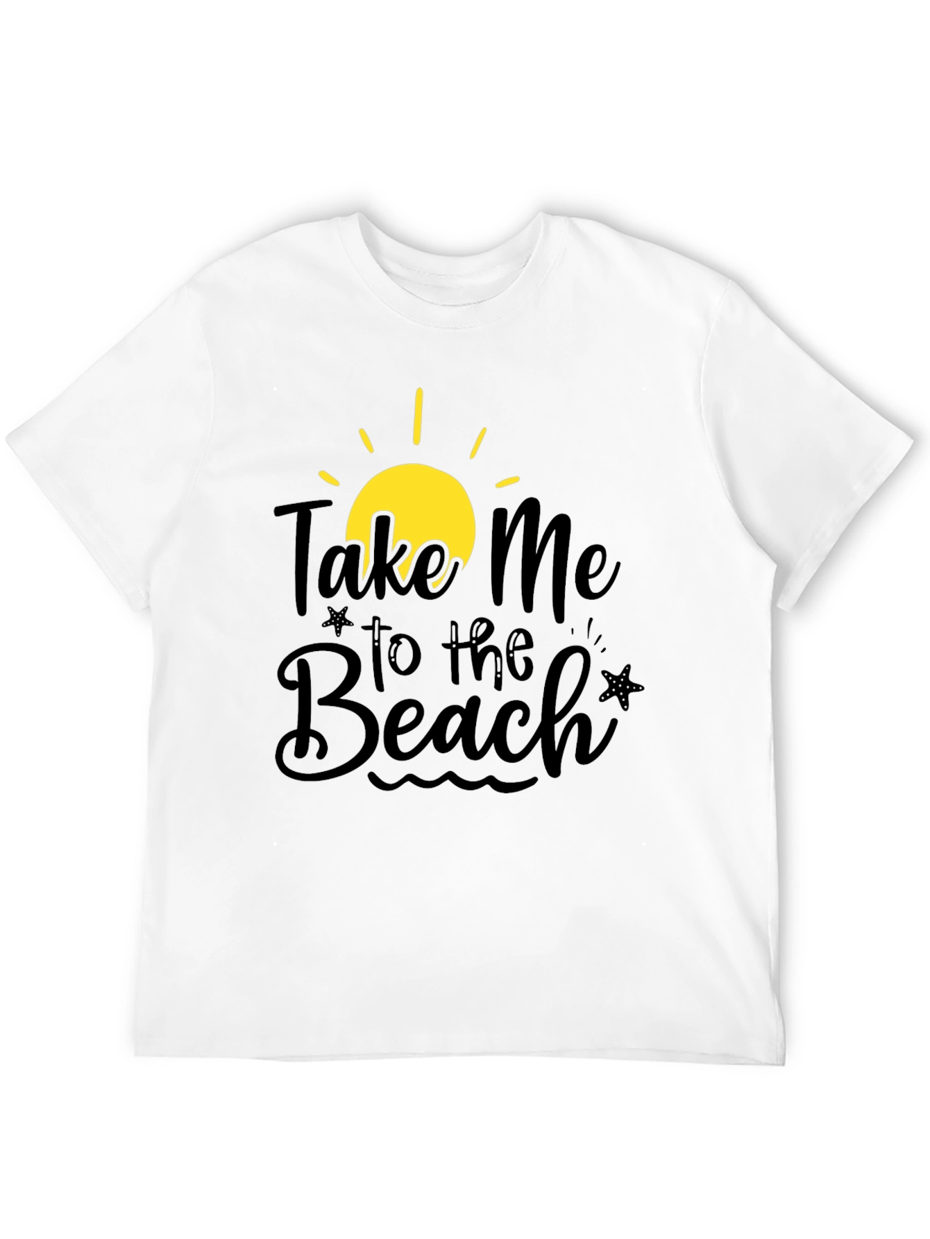 Take Me to the Beach Black T-Shirt