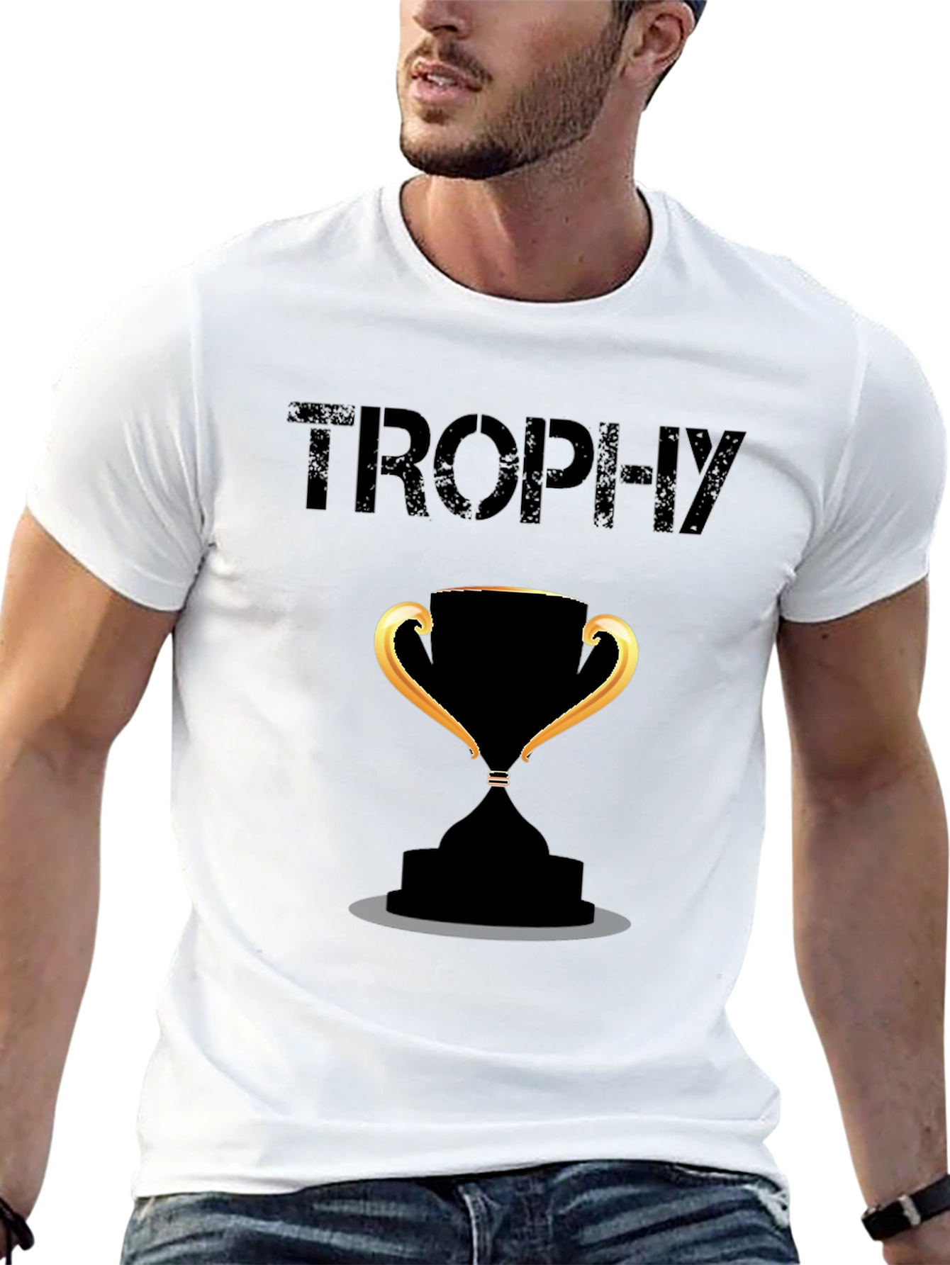 Trophy Graphic Black T-Shirt