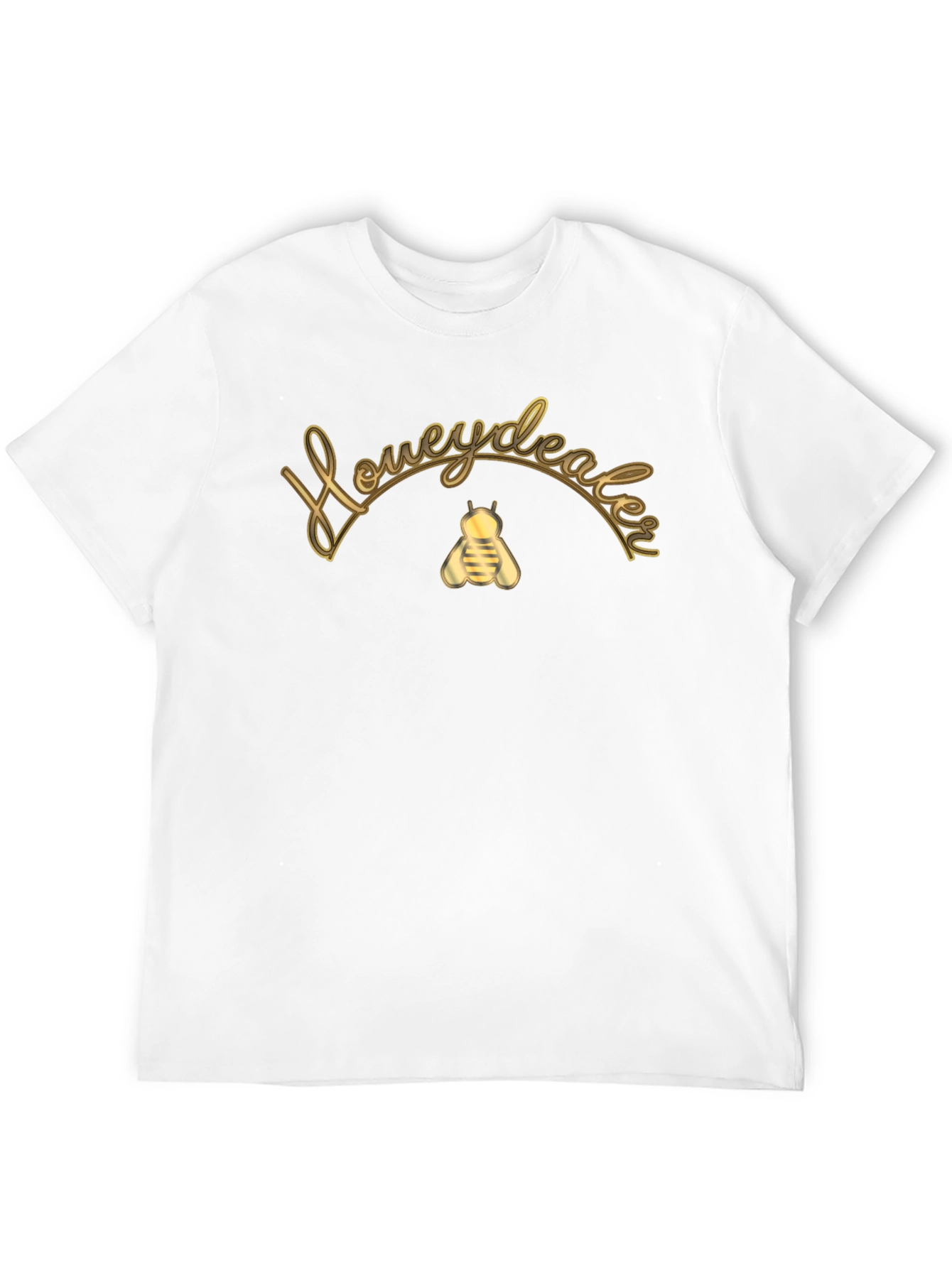 Honeydealer Graphic Tee - Black Cotton Blend