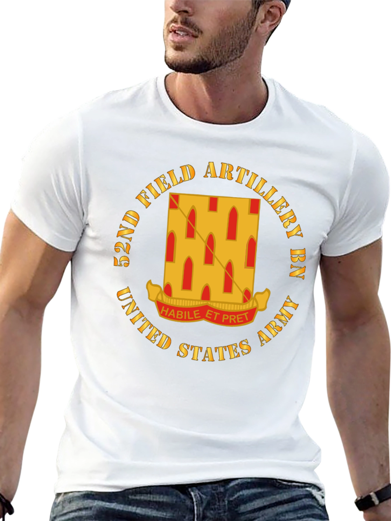 52nd Field Artillery T-Shirt - US Army Pride