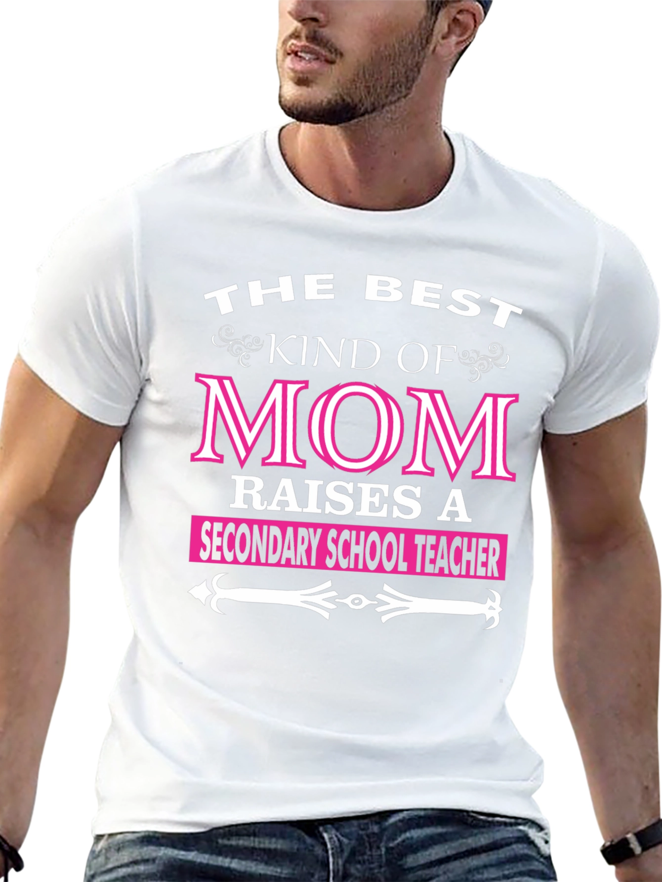 Best Kind of Mom T-Shirt - Secondary School Teacher