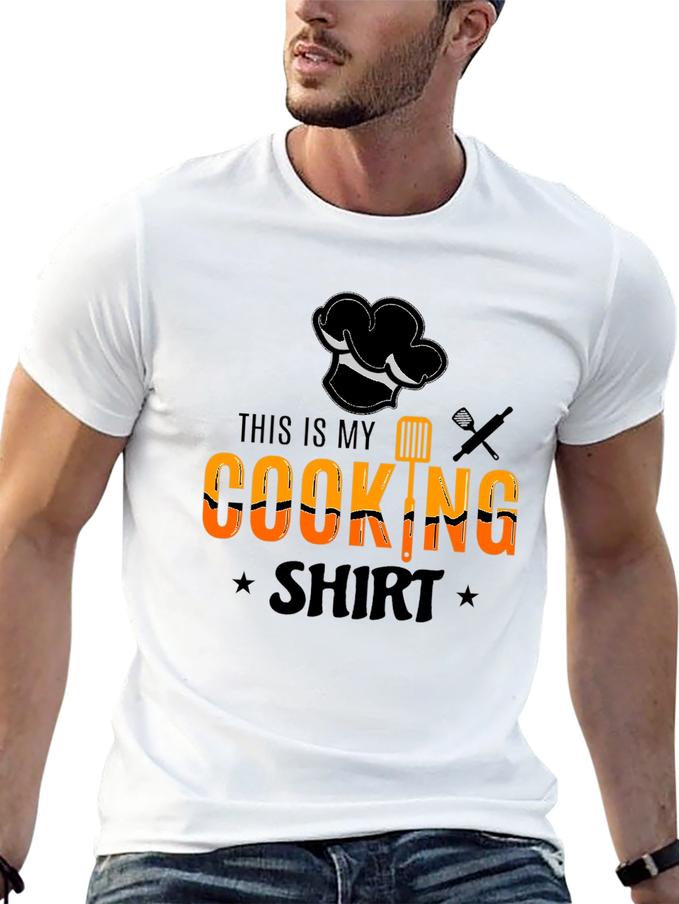 This is My Cooking Shirt - Chef Hat Design