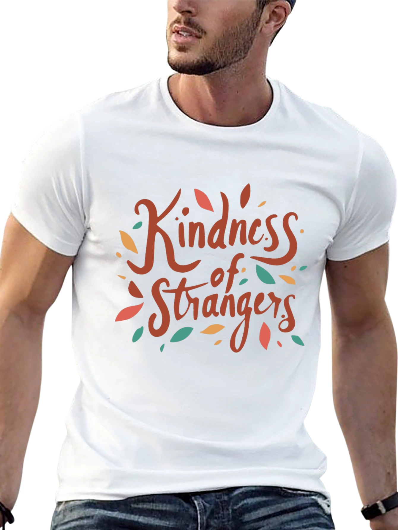 Kindness of Strangers Graphic Tee - Black