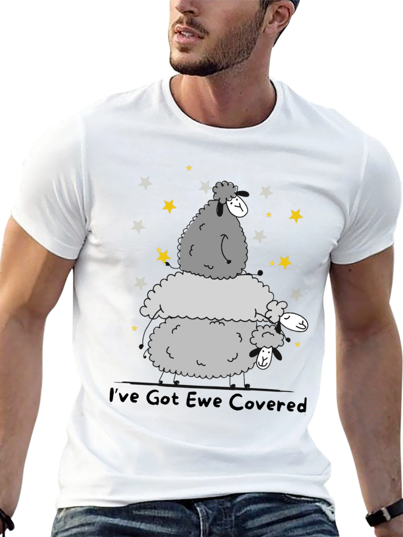 Ive Got Ewe Covered Funny Sheep Pun T-Shirt