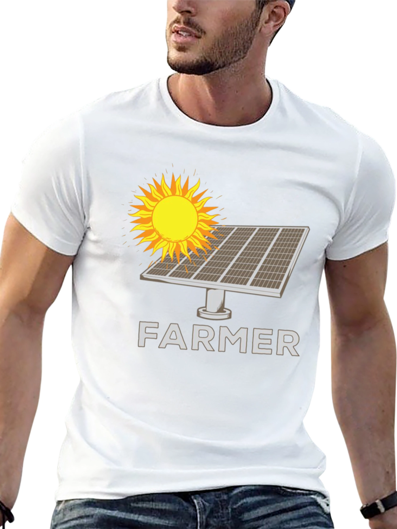Solar Farmer T-Shirt - Sustainable Agriculture Tee