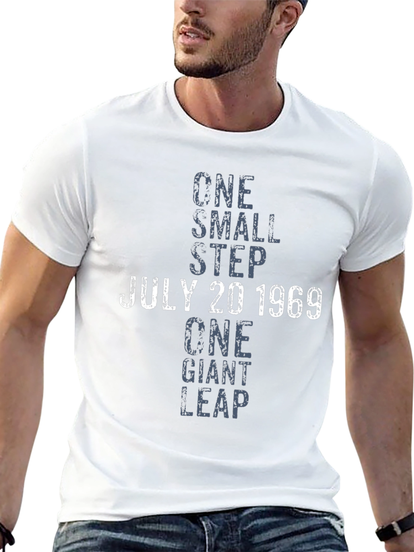 One Small Step July 20 1969 T-Shirt