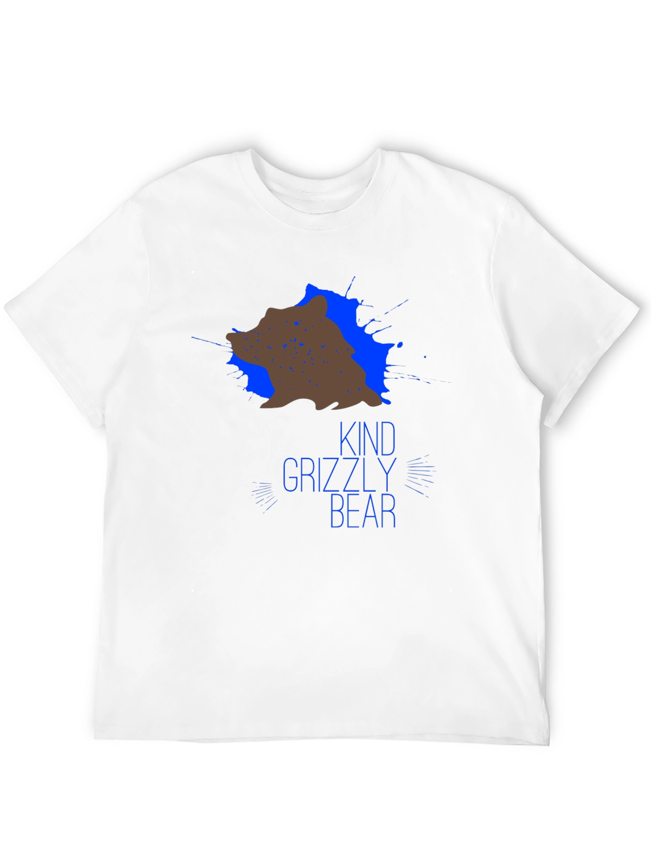 Kind Grizzly Bear T-Shirt - Unique Graphic Tee