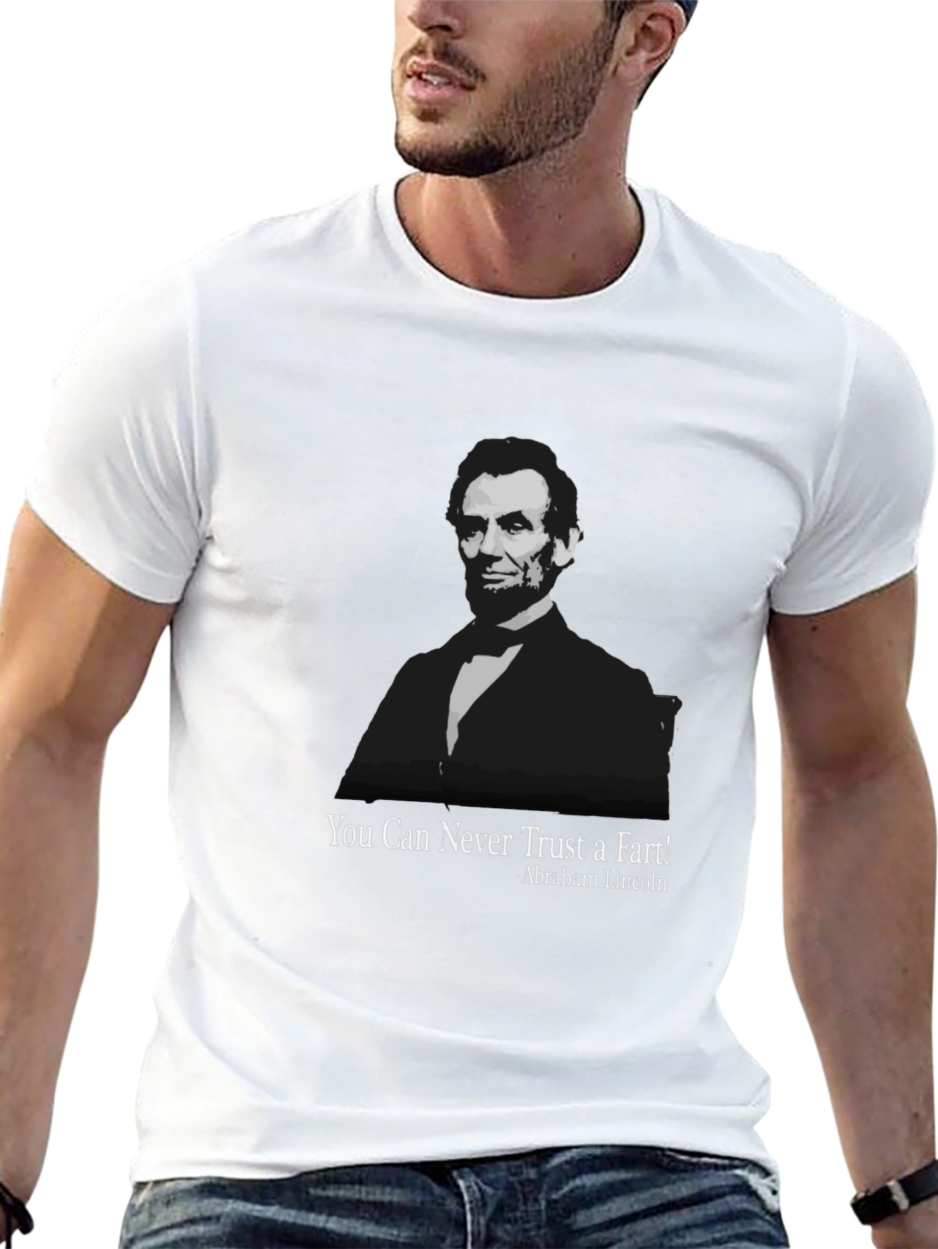Abraham Lincoln Fart T-Shirt - Funny Quote Tee