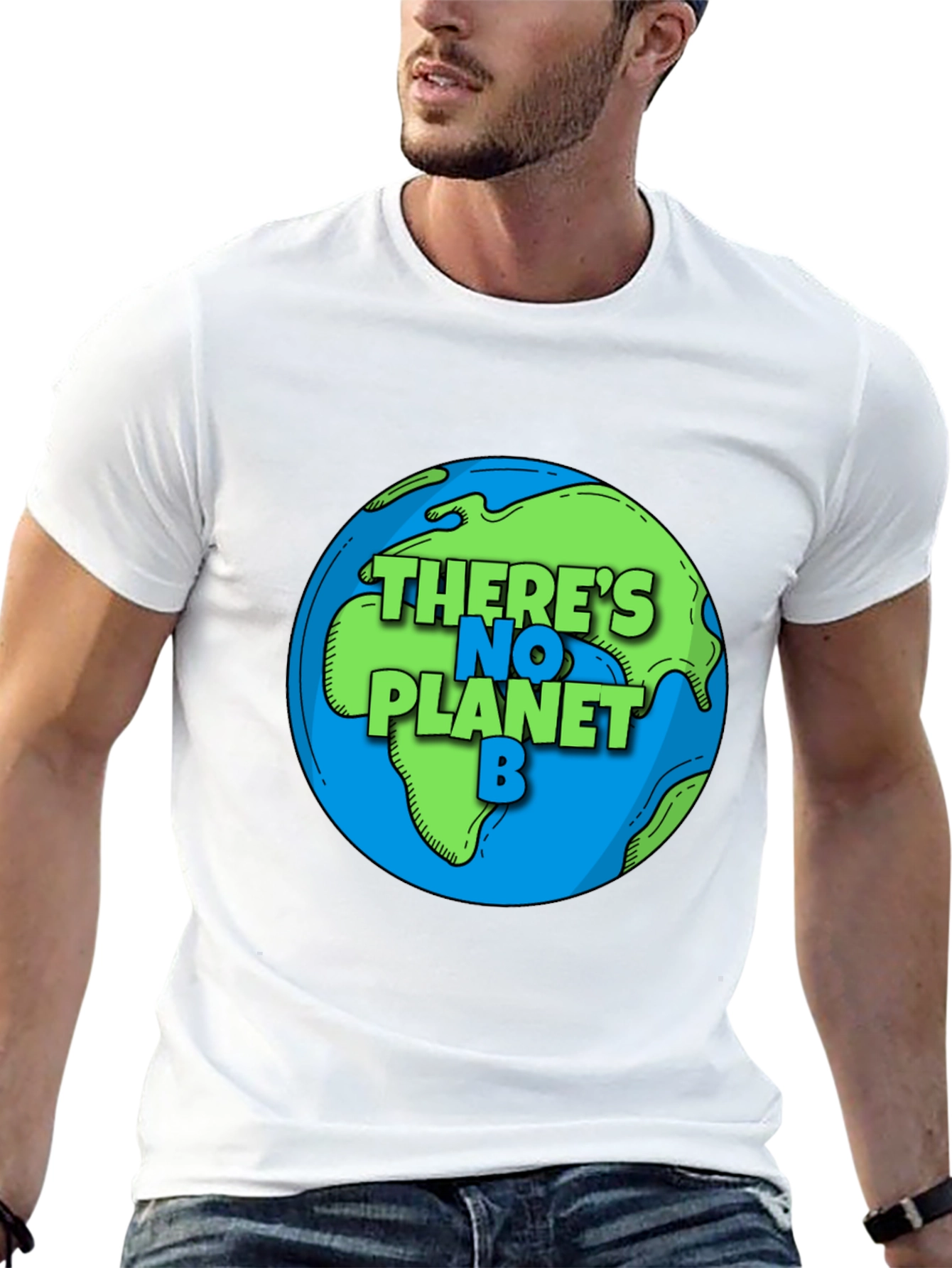 Theres No Planet B Earth Graphic Tee