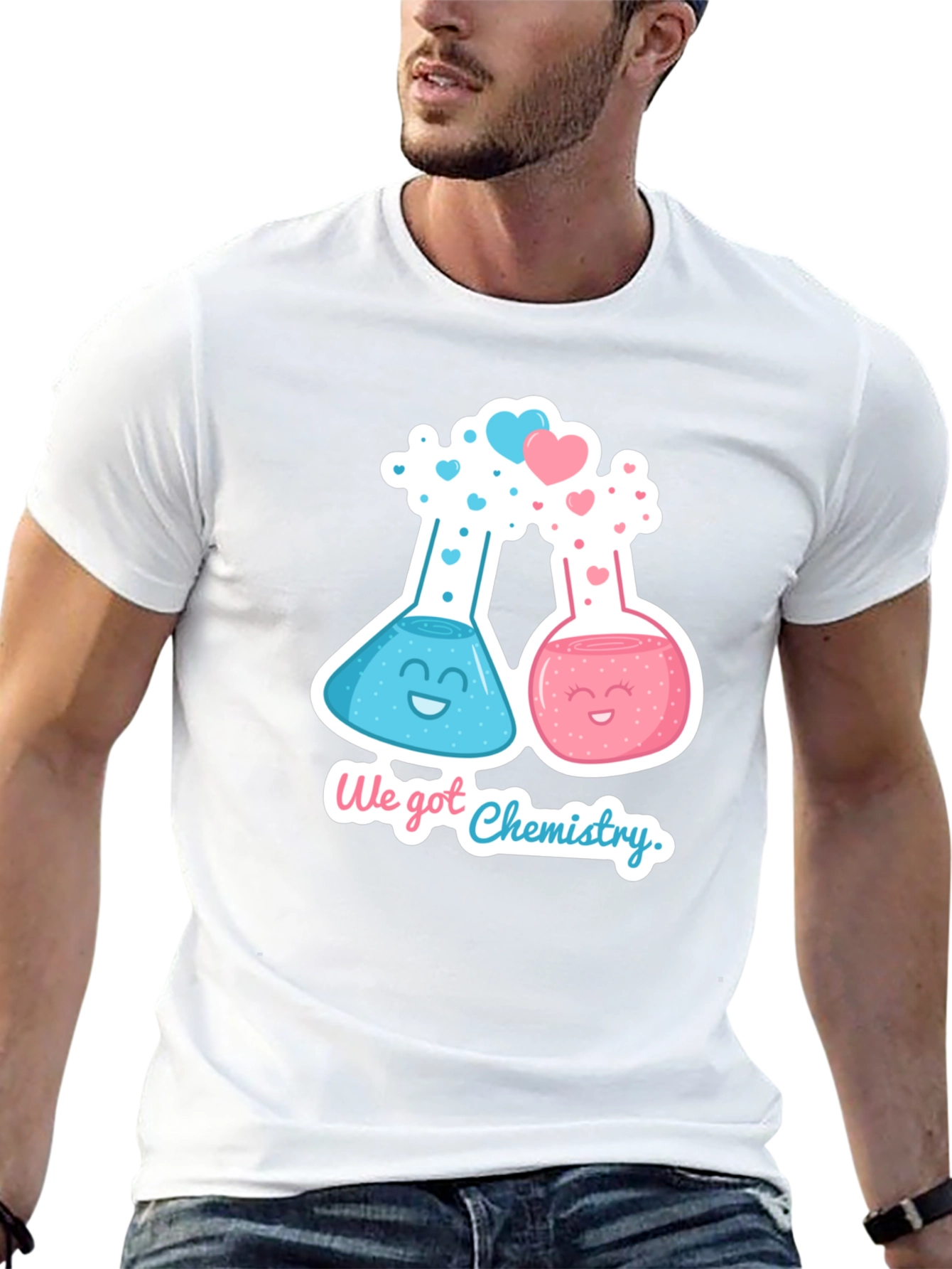 We Got Chemistry T-Shirt - Cute Science Love Tee