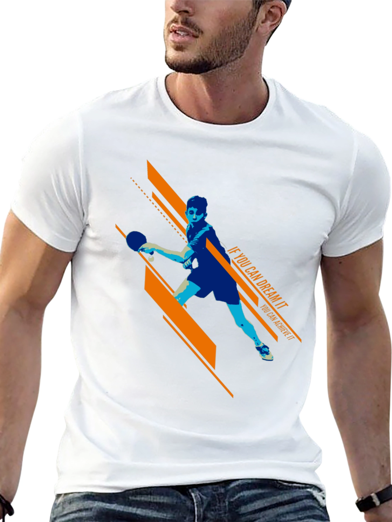 Dream Achieve Table Tennis Graphic Tee