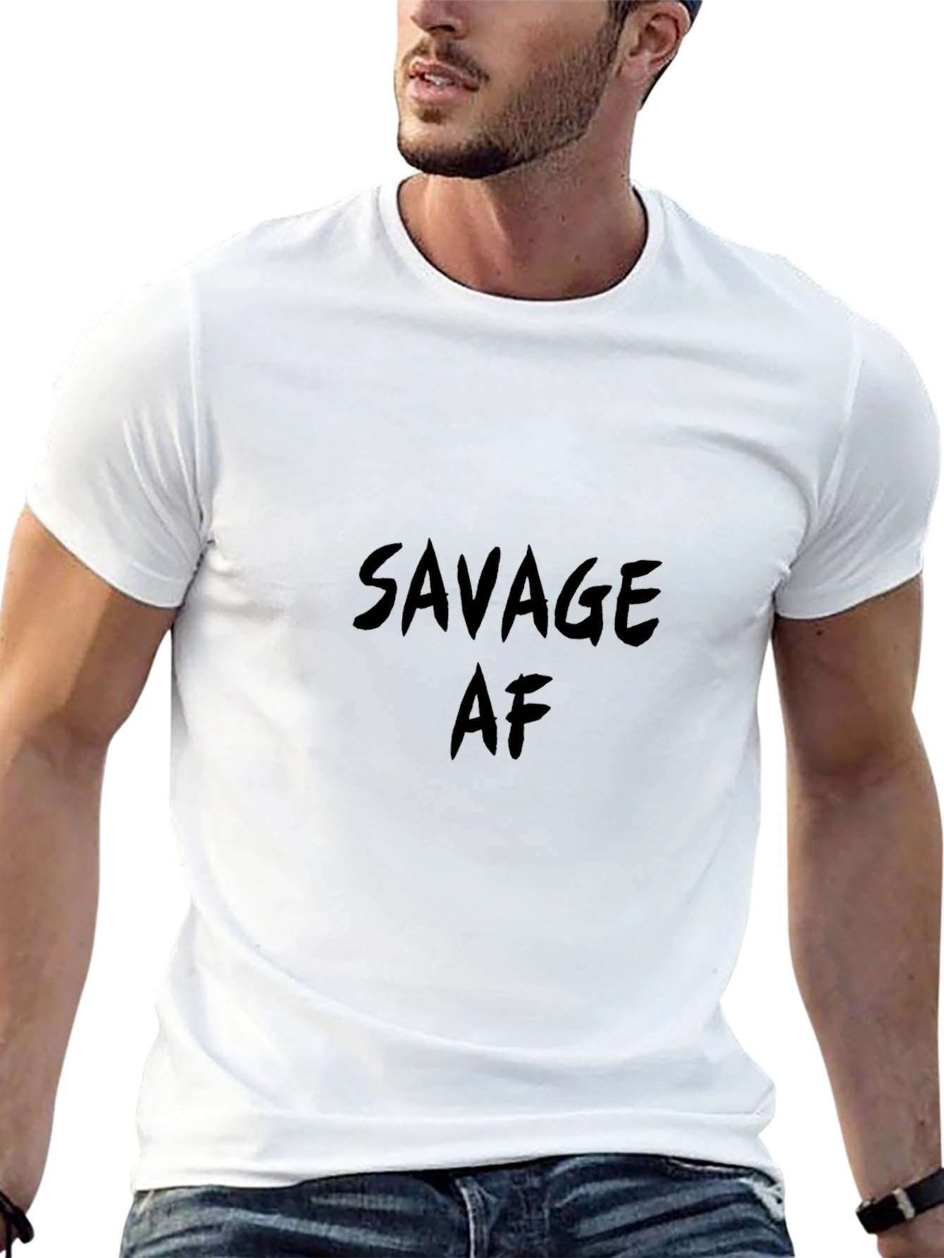 Savage AF Black T-Shirt