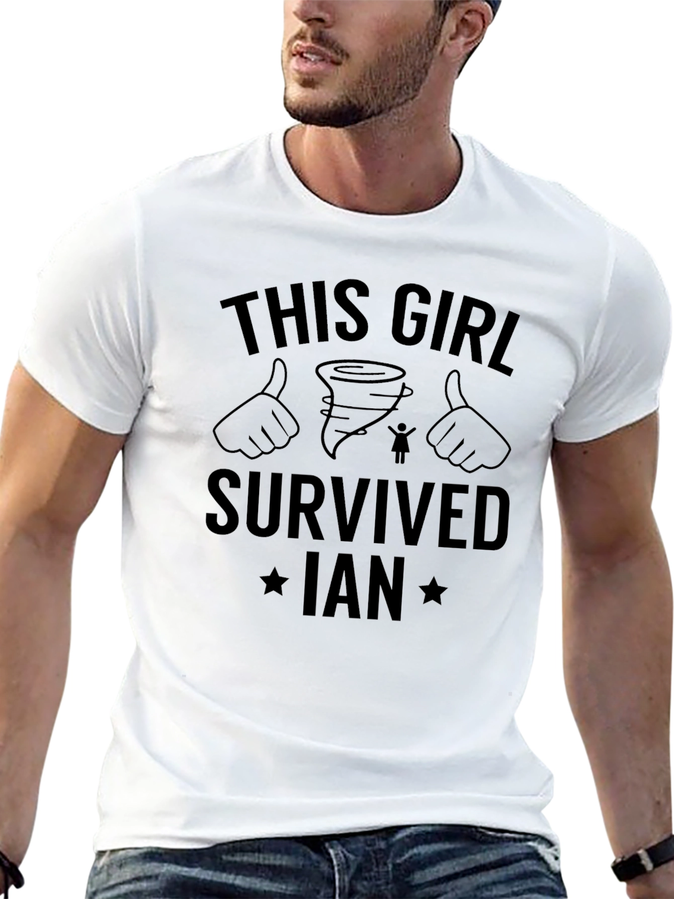 This Girl Survived Ian T-Shirt