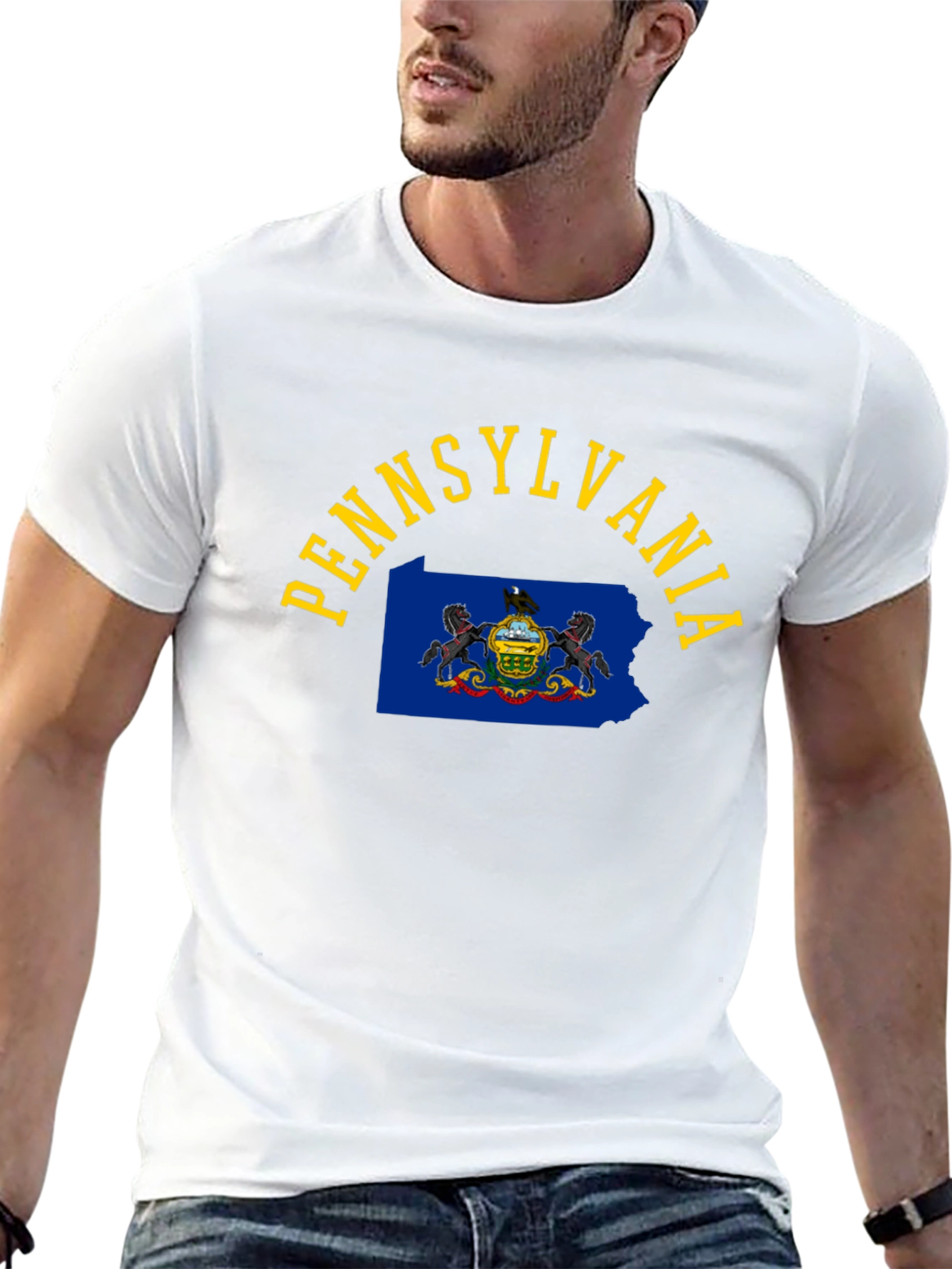 Pennsylvania State Pride Black T-Shirt