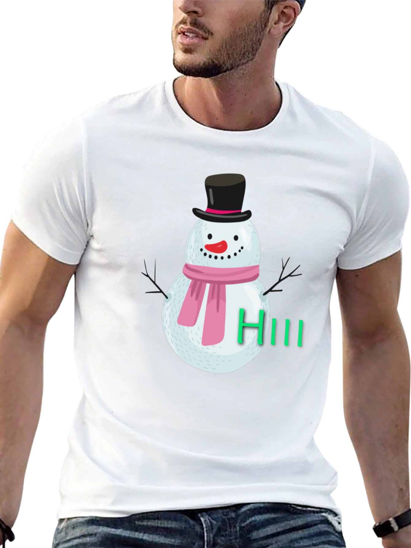 Snowman Graphic Tee - Winter Holiday Fun!