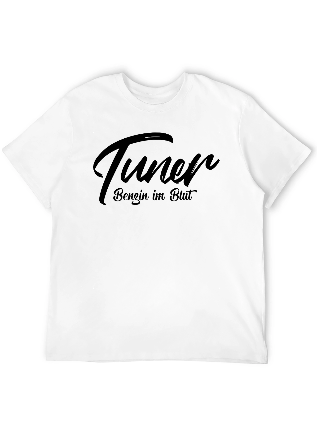 Tuner Benzin im Blut Black T-Shirt