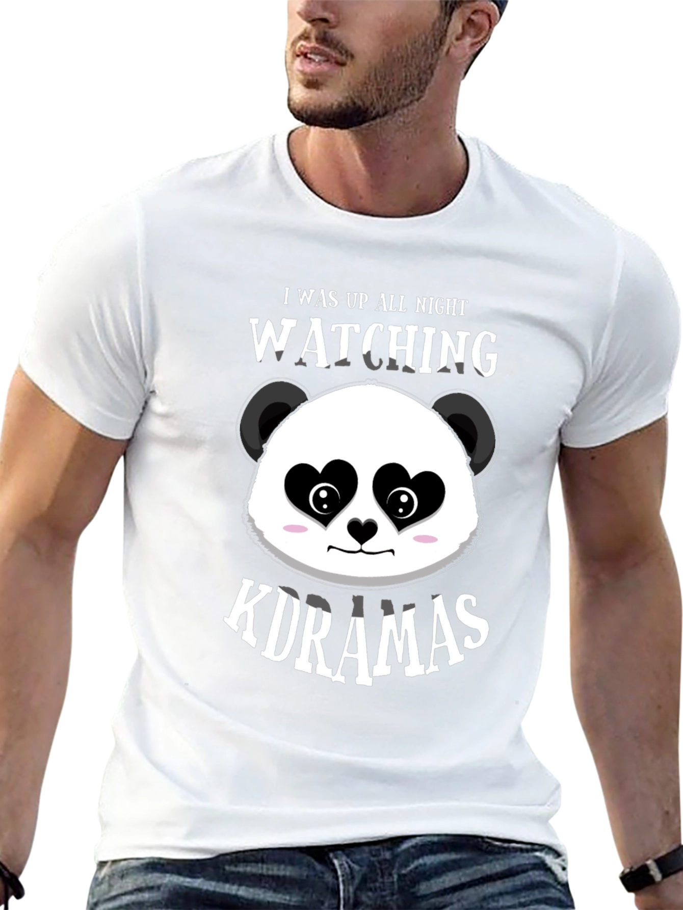 I Was Up All Night Watching Kdramas T-Shirt