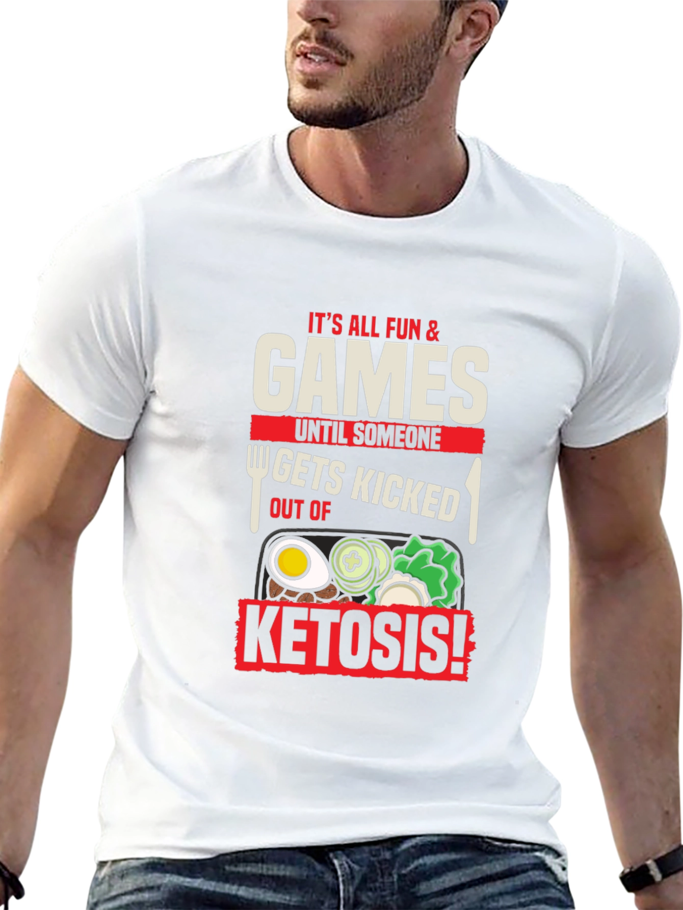 Keto Diet T-Shirt - Funny Ketosis Graphic Tee