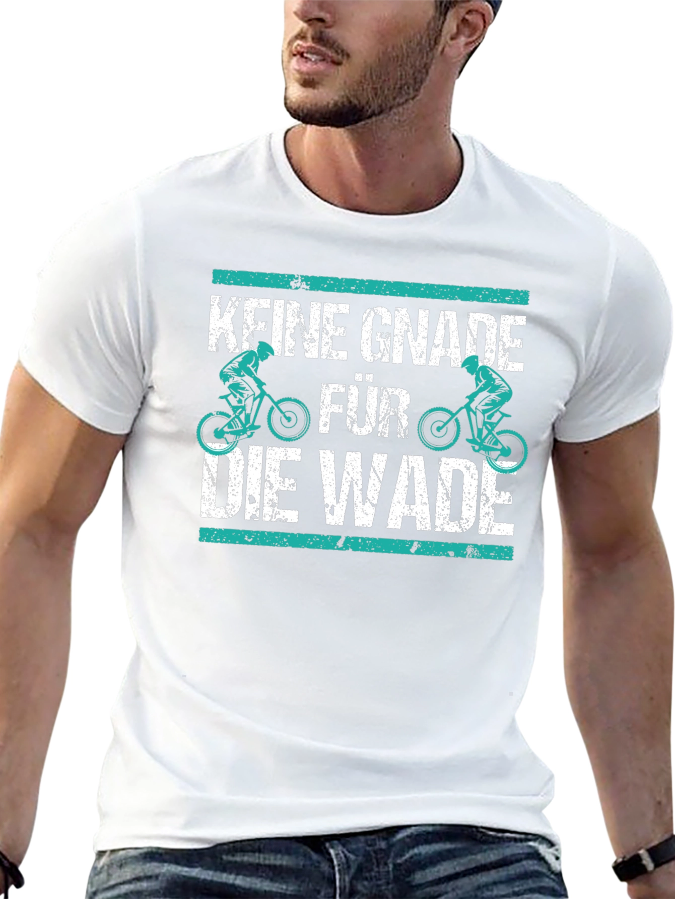 Keine Gnade Fur Die Wade Mountain Bike T-Shirt