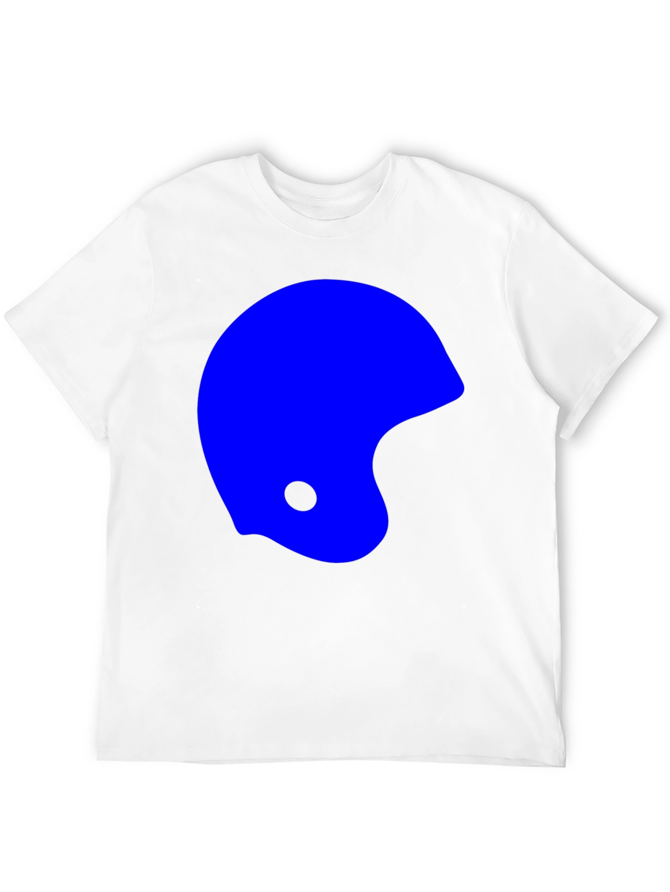 Abstract Helmet Graphic T-Shirt