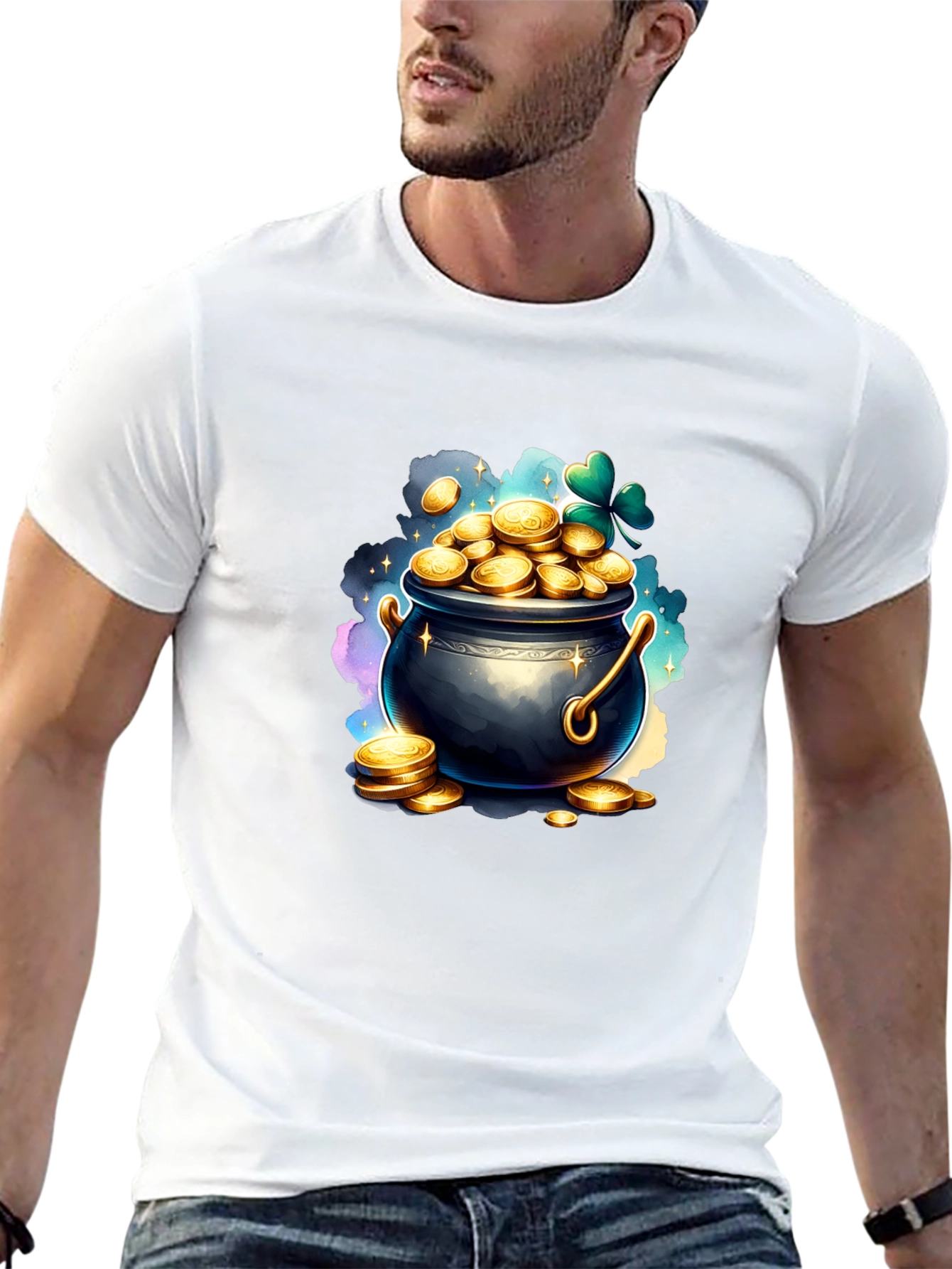 Lucky Pot of Gold T-Shirt - St. Patricks Day