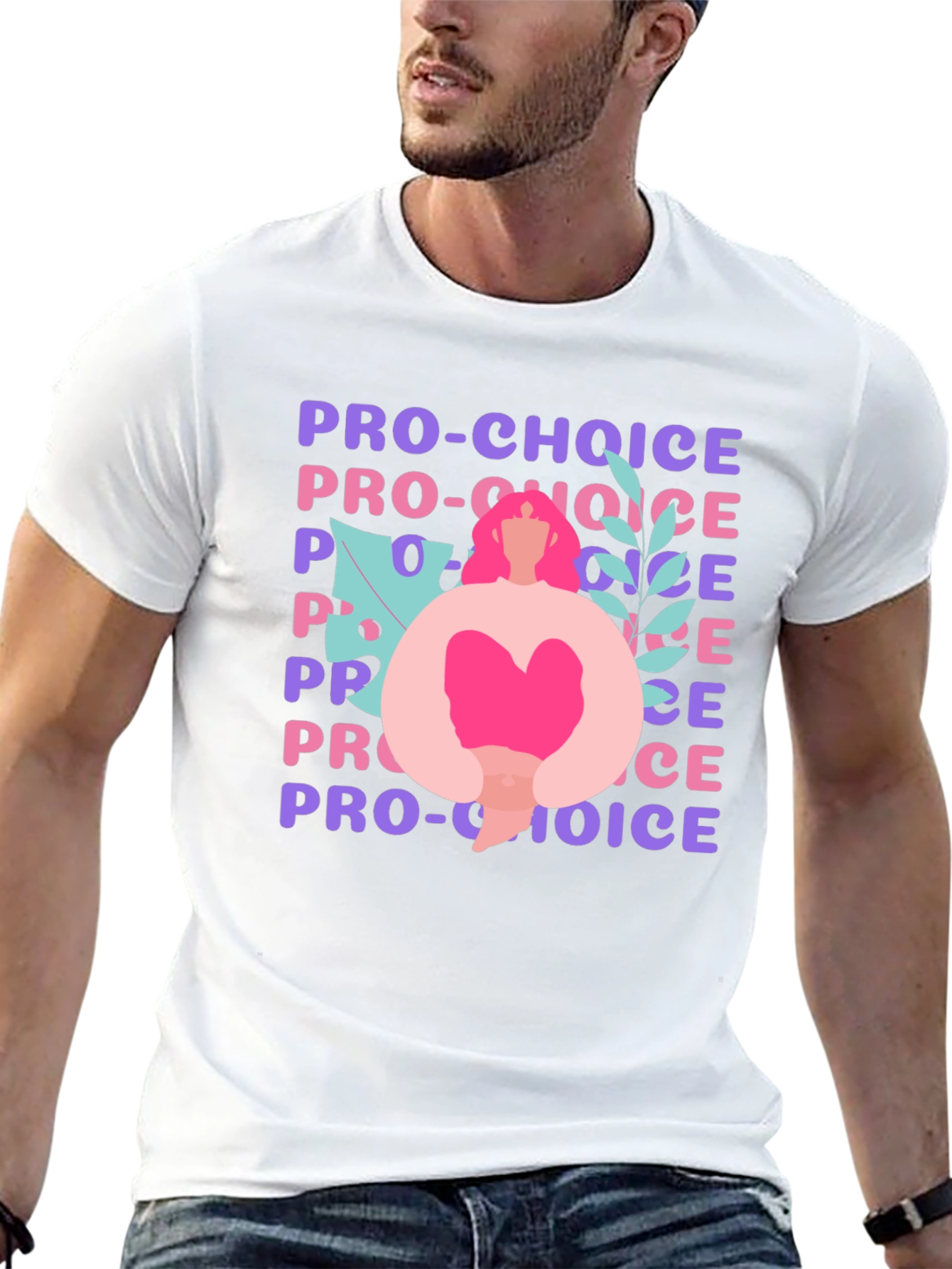 Pro-Choice Graphic T-Shirt - Black