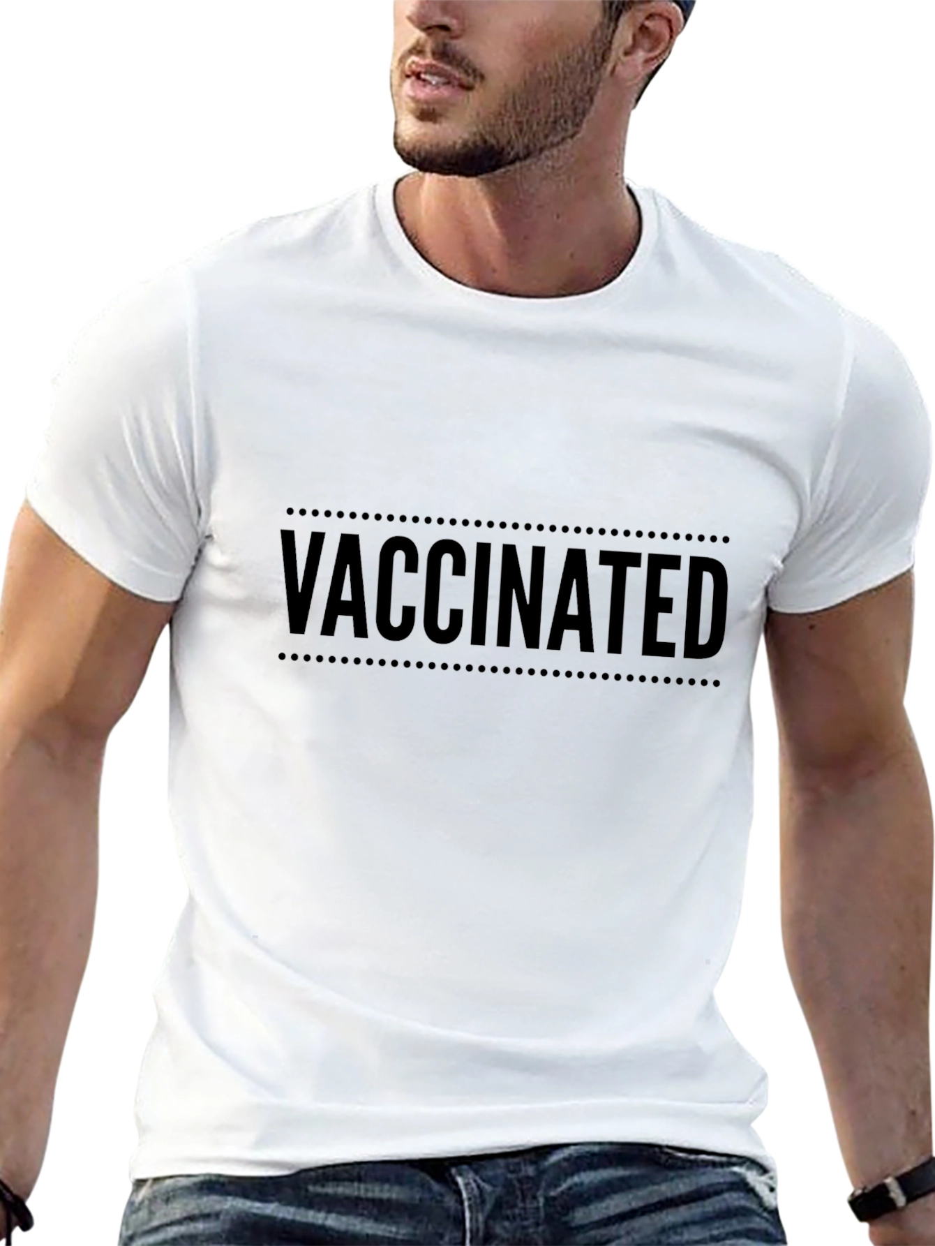 Vaccinated T-Shirt - Show Your Status in Style!