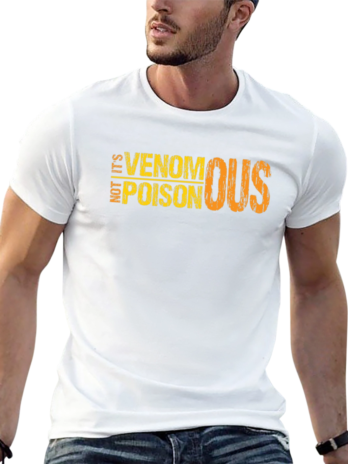 Not Its Poison Venomous Black T-Shirt