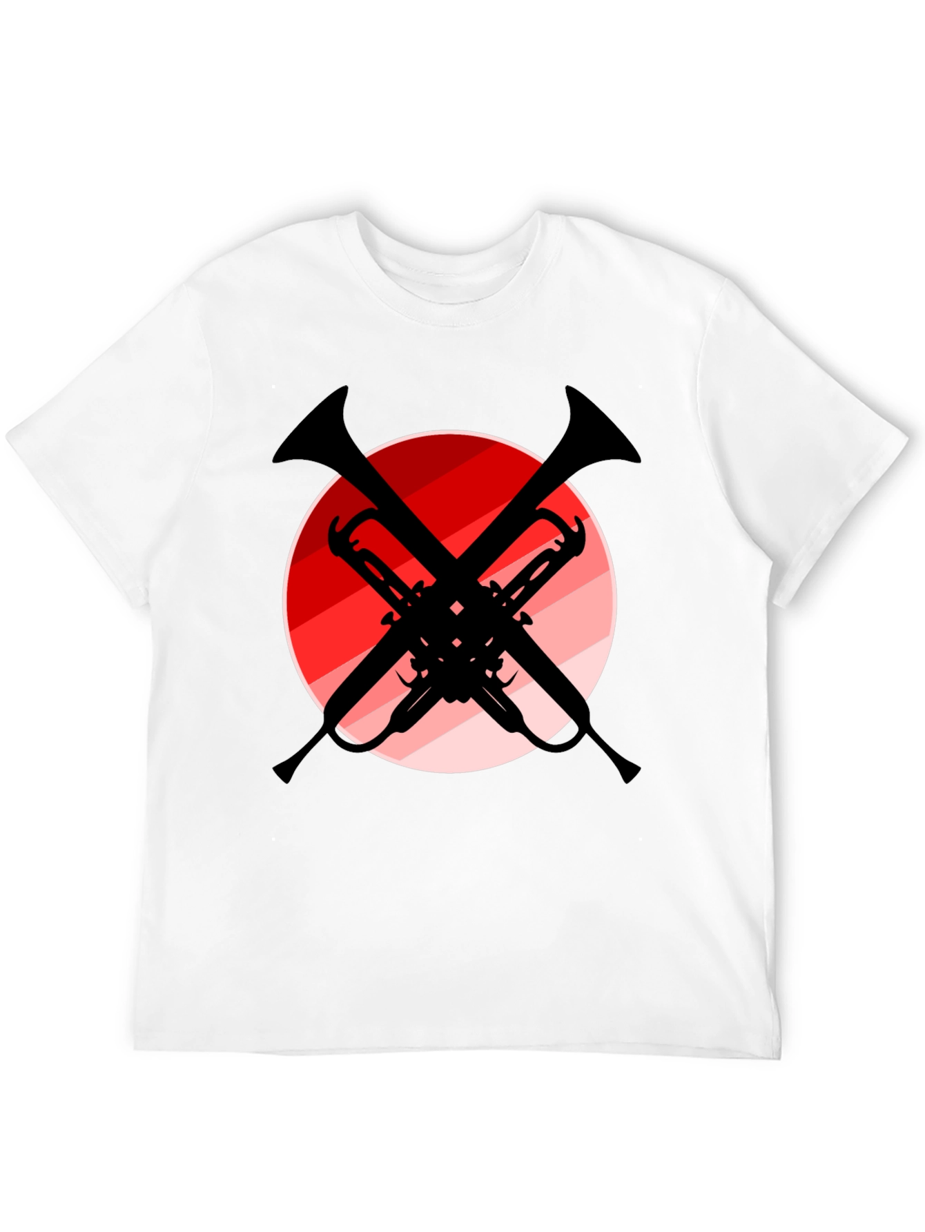 Trumpet Cross T-Shirt - Music Lover Tee