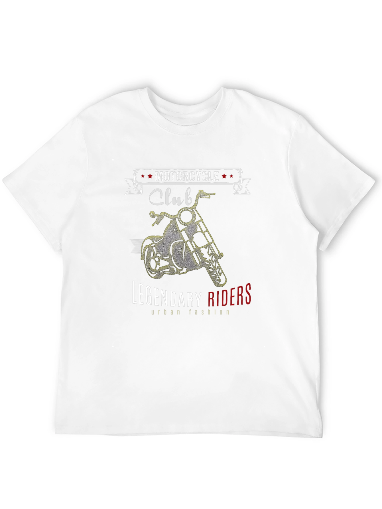 Motorcycle Club T-Shirt - Legendary Riders Design
