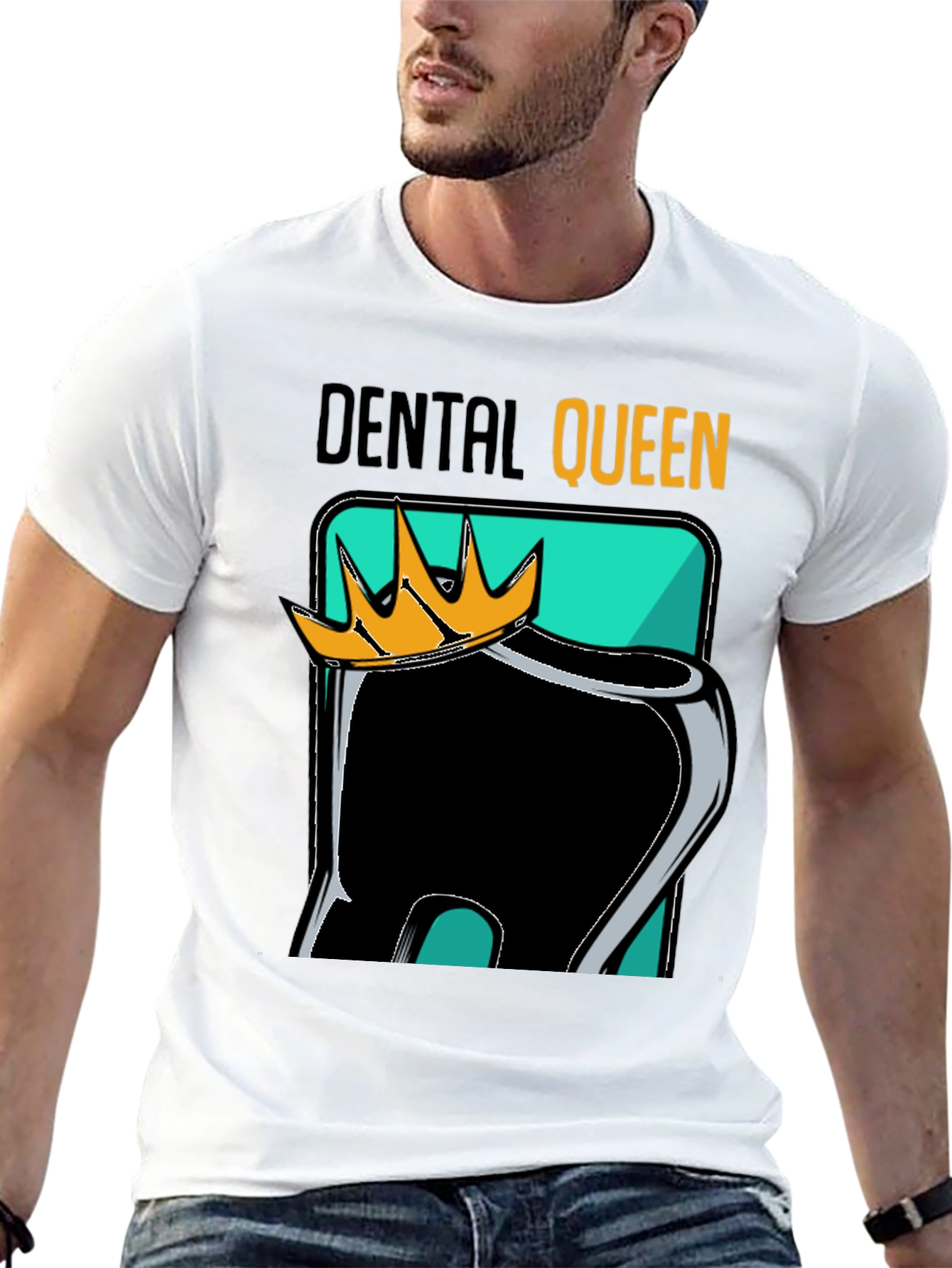 Dental Queen Black Graphic Tee