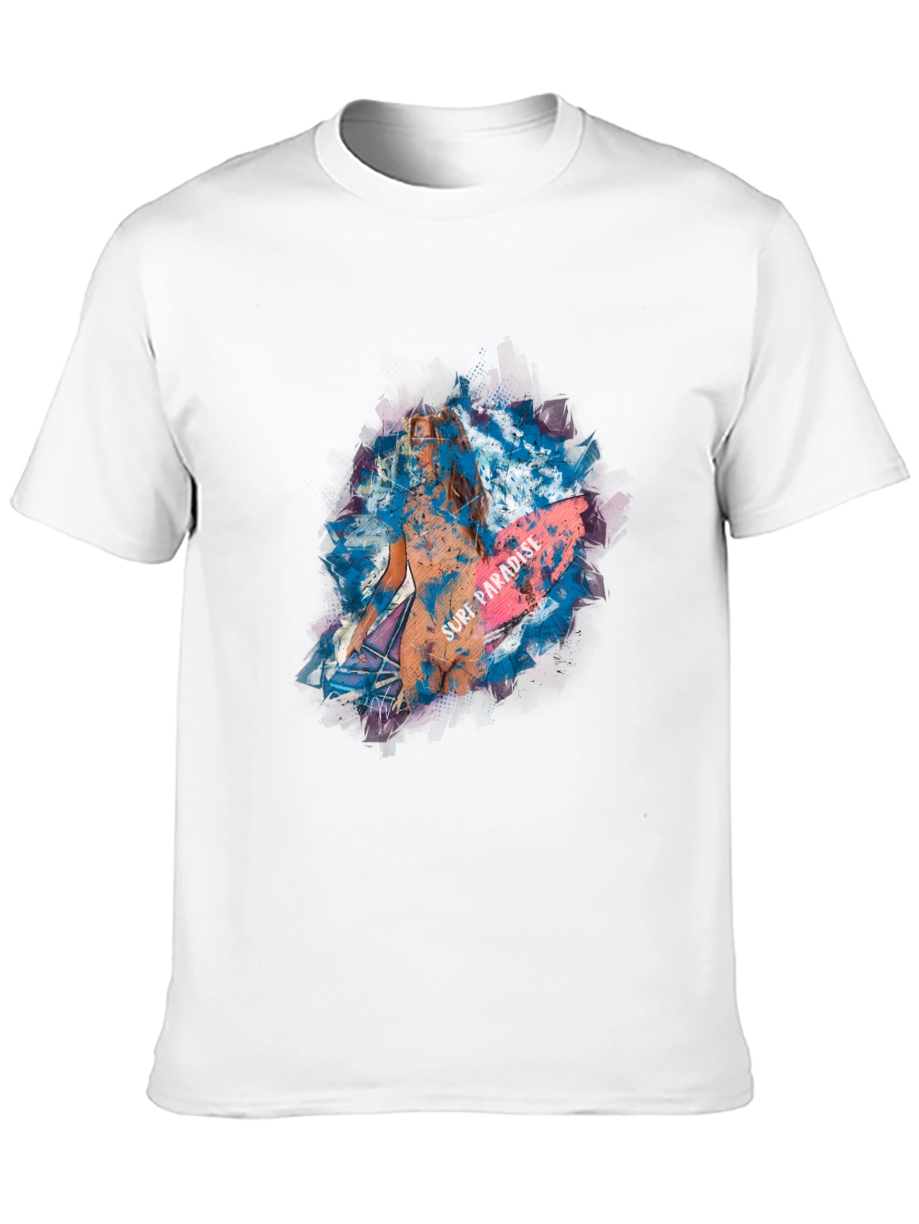 Surf Paradise Graphic Tee - Black
